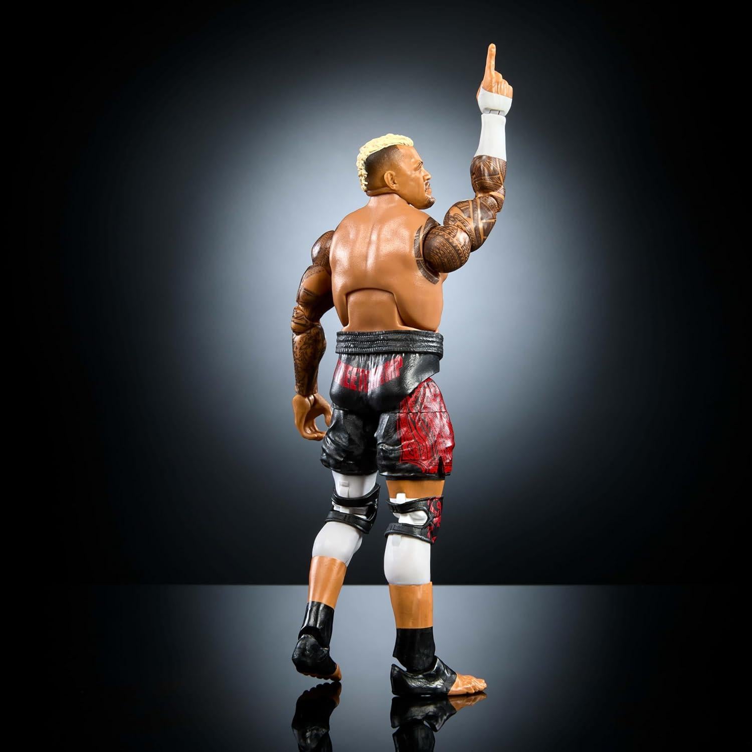 Figura de Acción WWE Elite Top Picks Mattel Solo Sikoa 15 cm