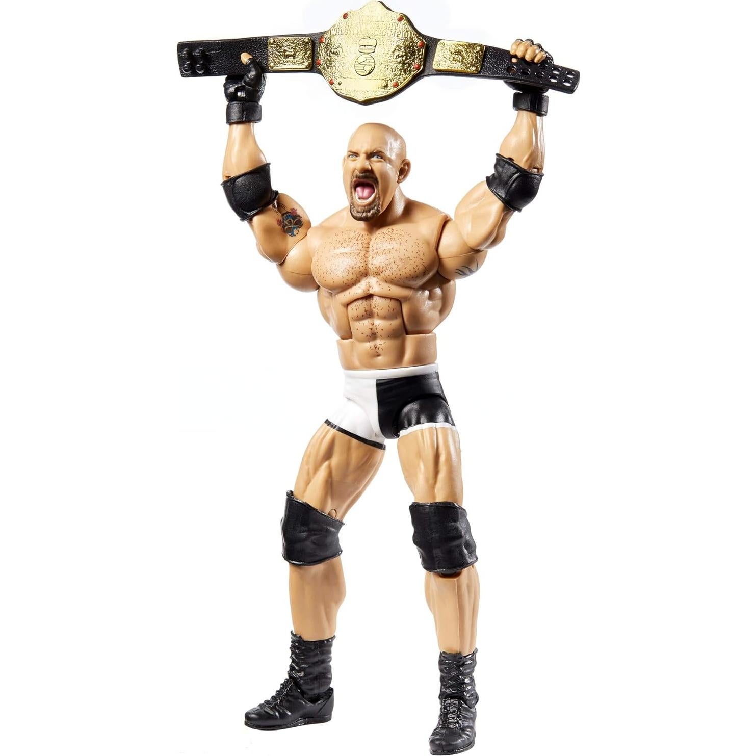 Figura de Acción WWE Elite Goldberg 15.24 cm Detalles Realistas