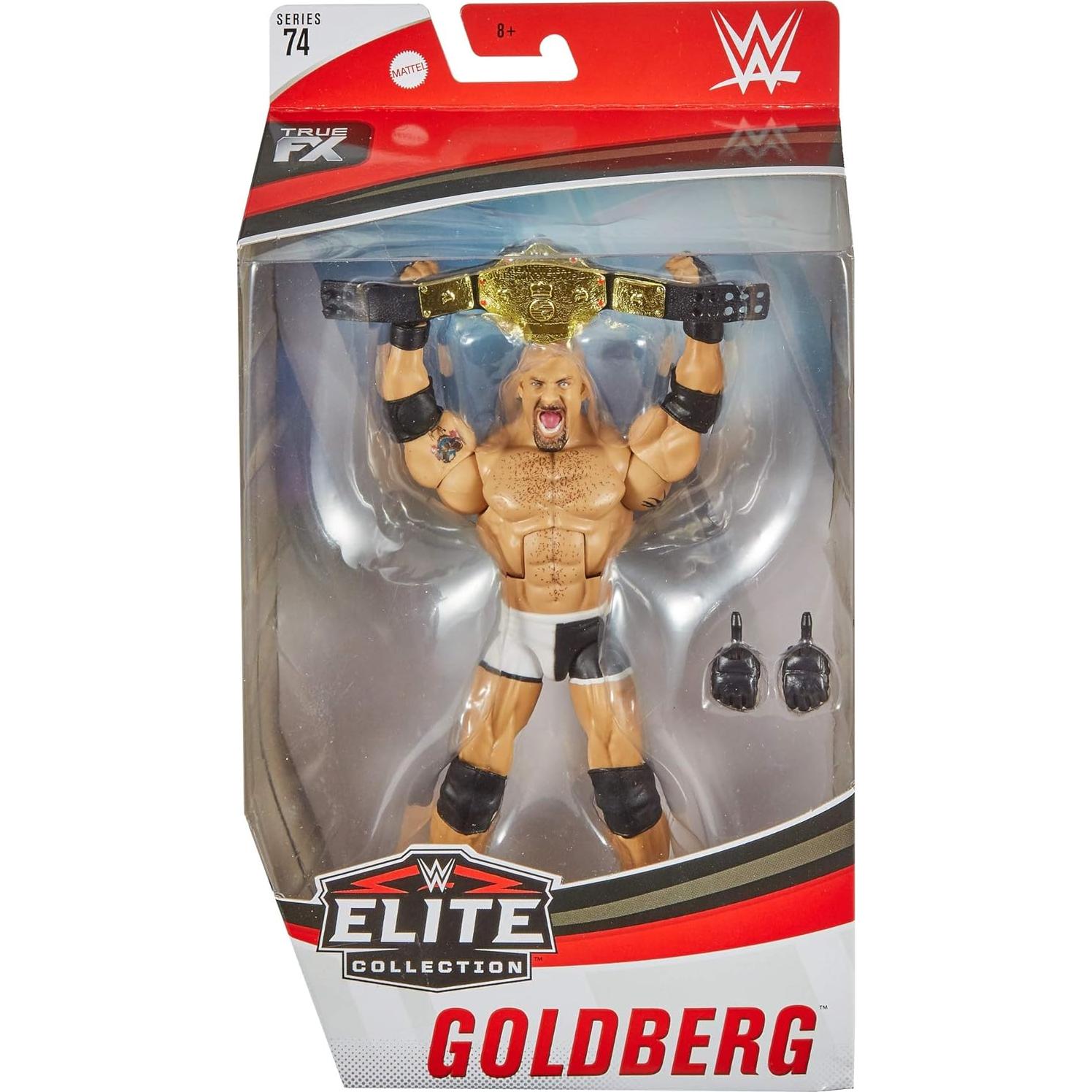Figura de Acción WWE Elite Goldberg 15.24 cm Detalles Realistas