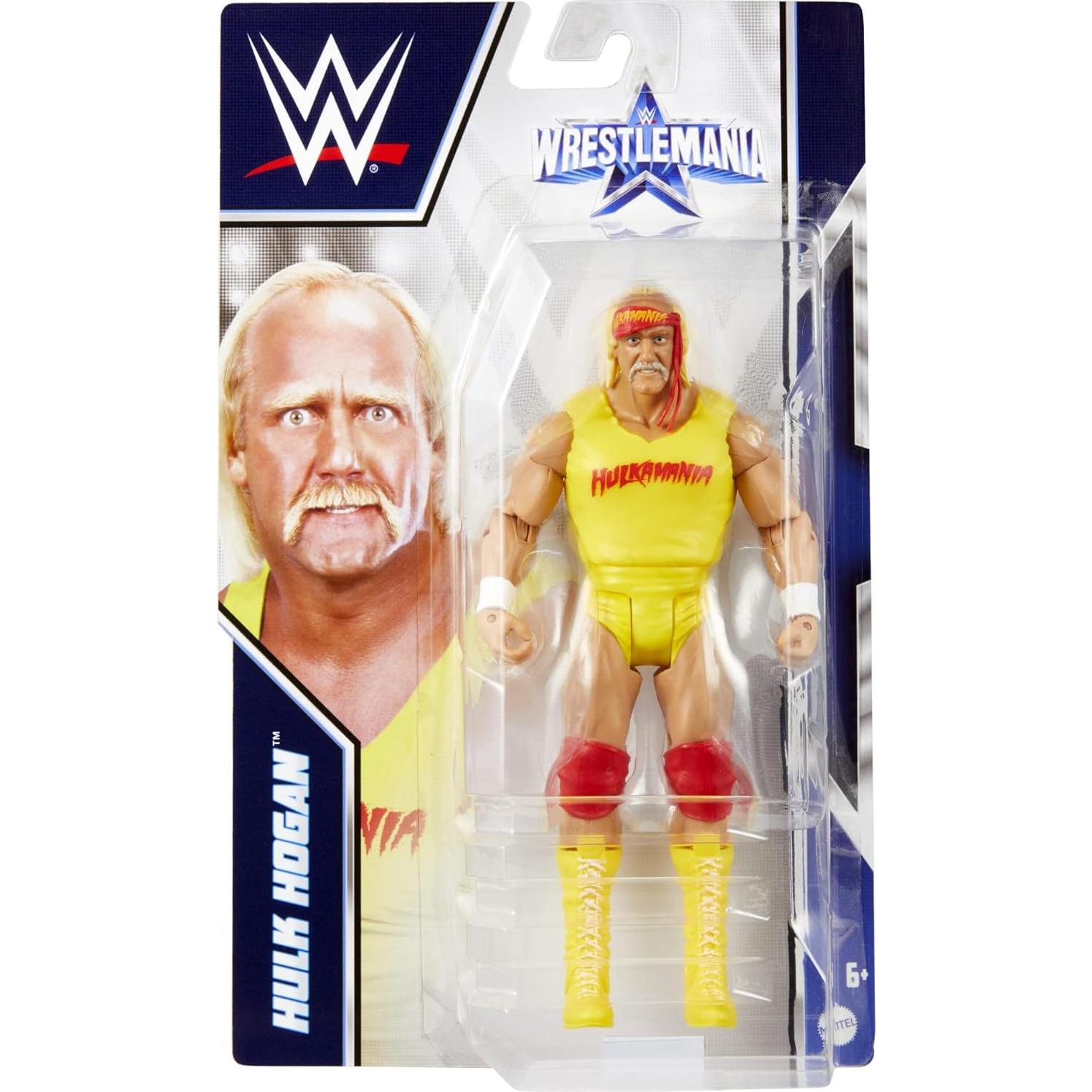 Figura de Acción WWE Mattel Hulk Hogan 15 cm Coleccionable