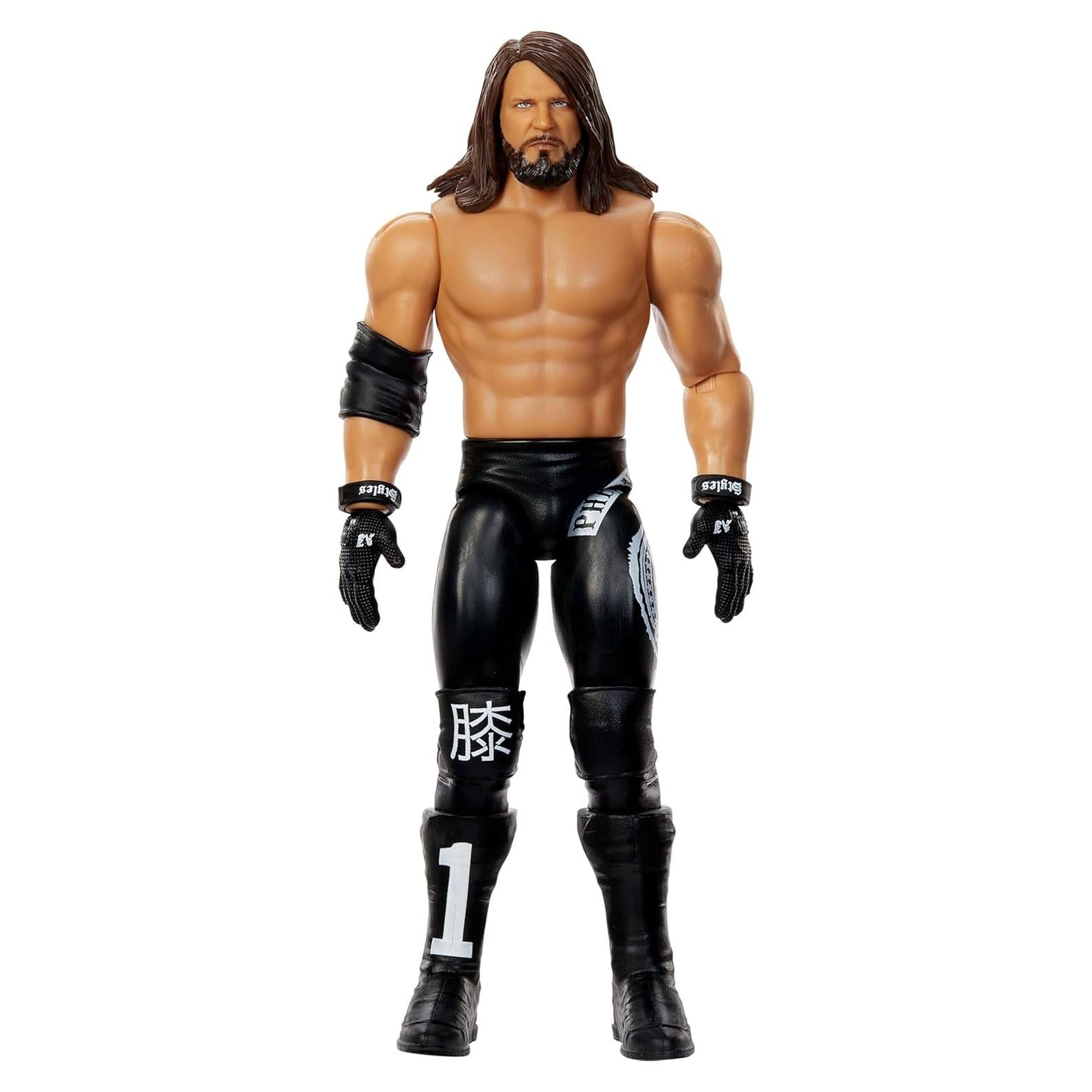 Figura de Acción Mattel WWE AJ Styles 15.24 cm Coleccionable