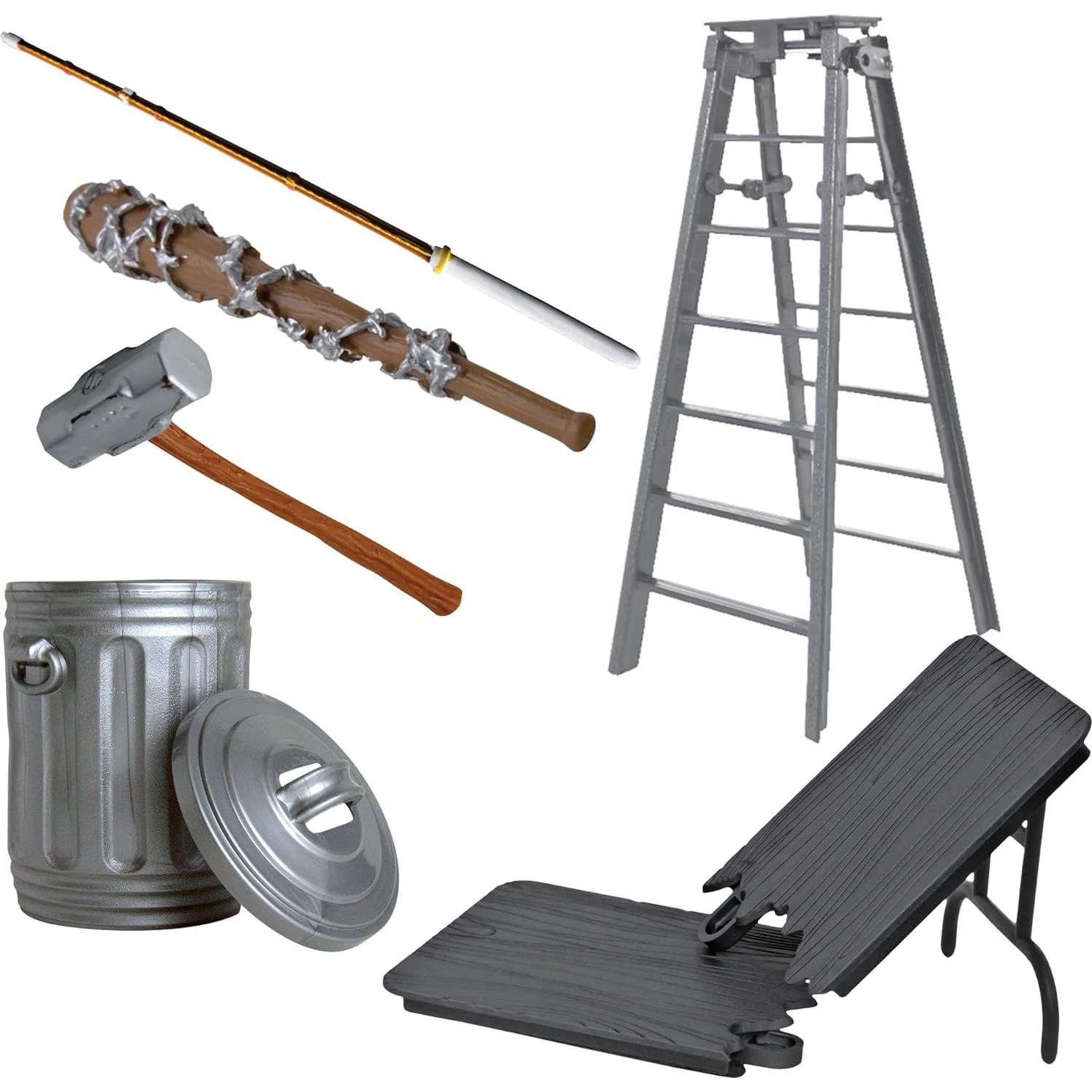 Juego de Accesorios Lucha Libre Figures Toy Company Starter 1