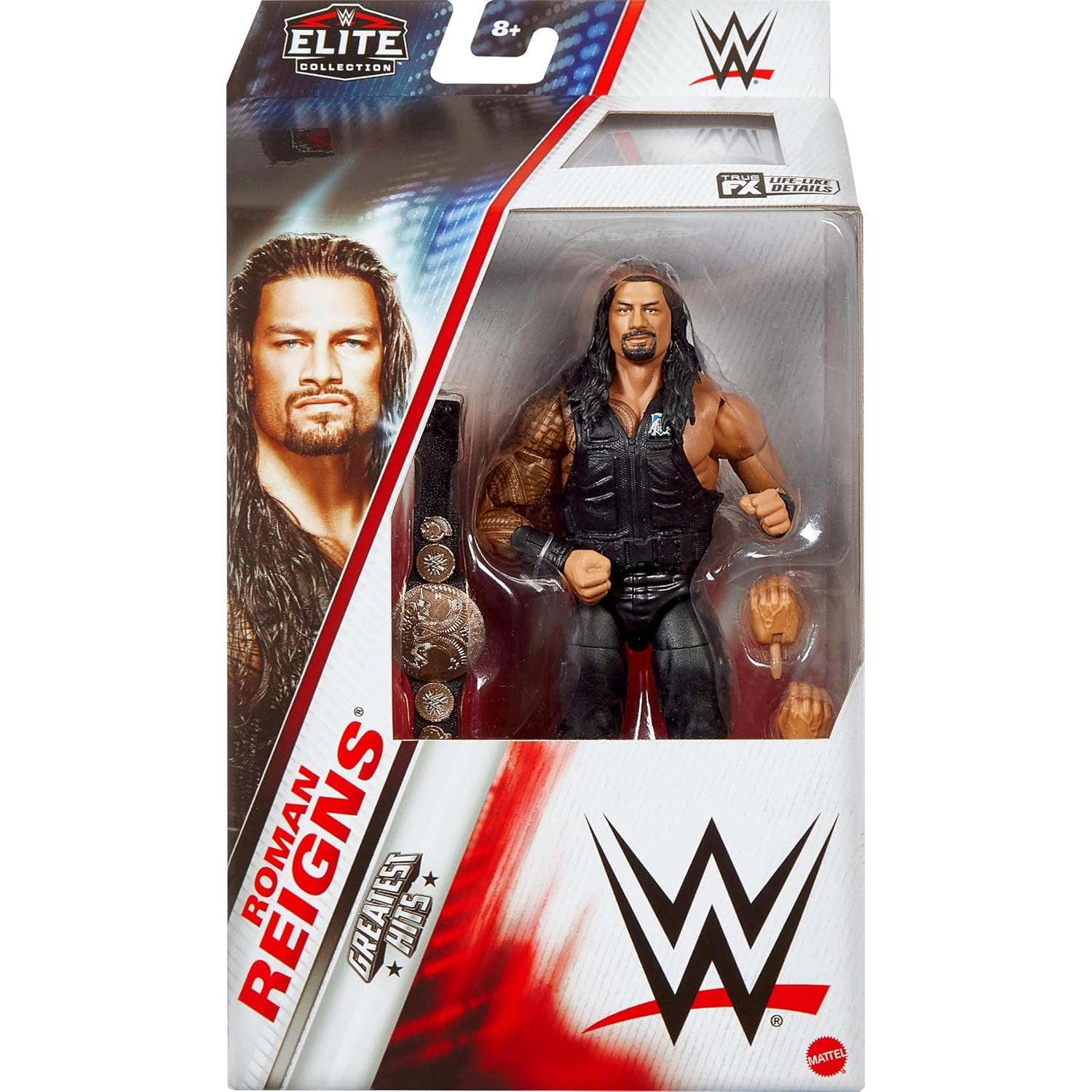 Figura de Acción Elite Mattel WWE Roman Reigns 15.24 cm