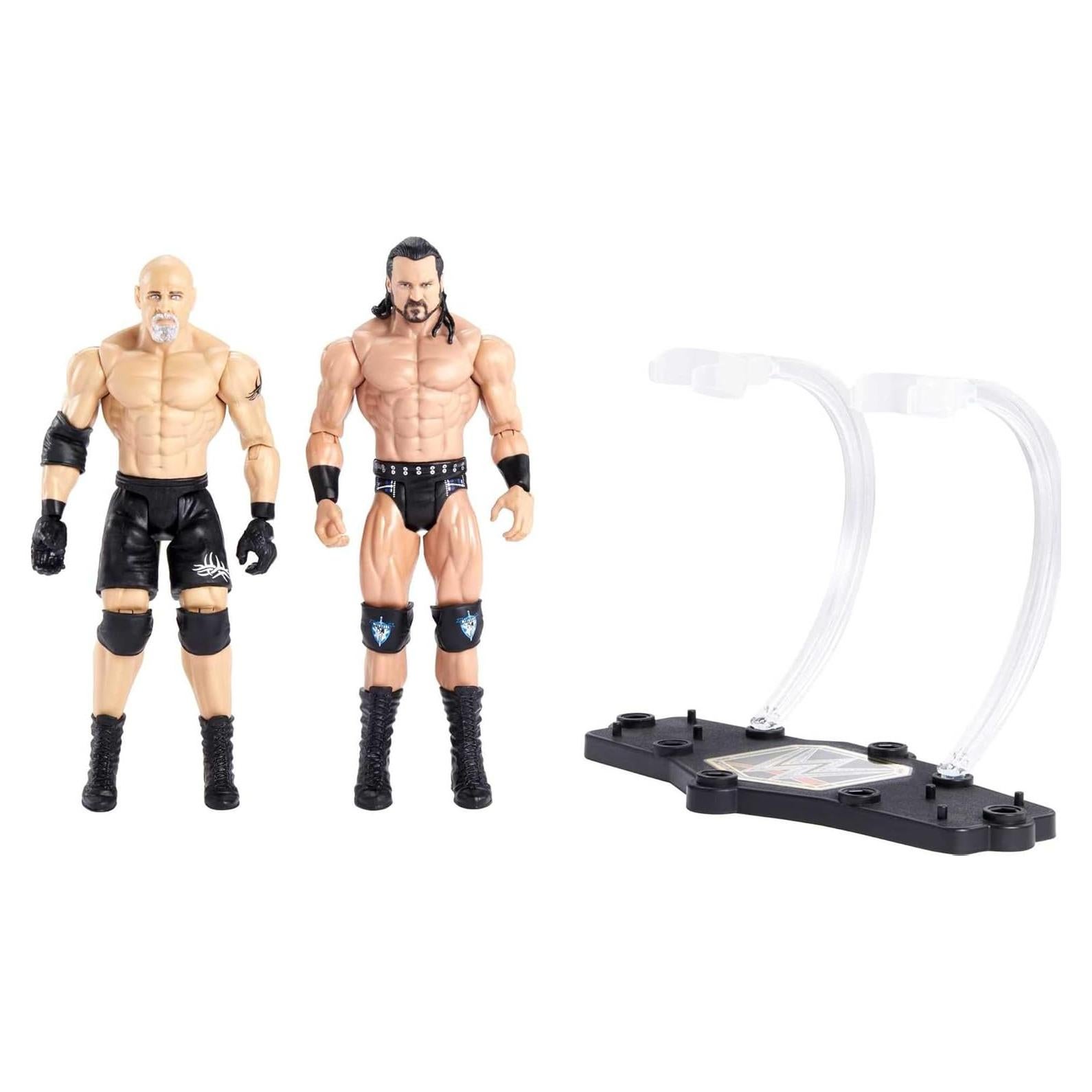 Figuras de Acción WWE Championship Showdown Mattel Drew McIntyre vs Goldberg 15.24 cm