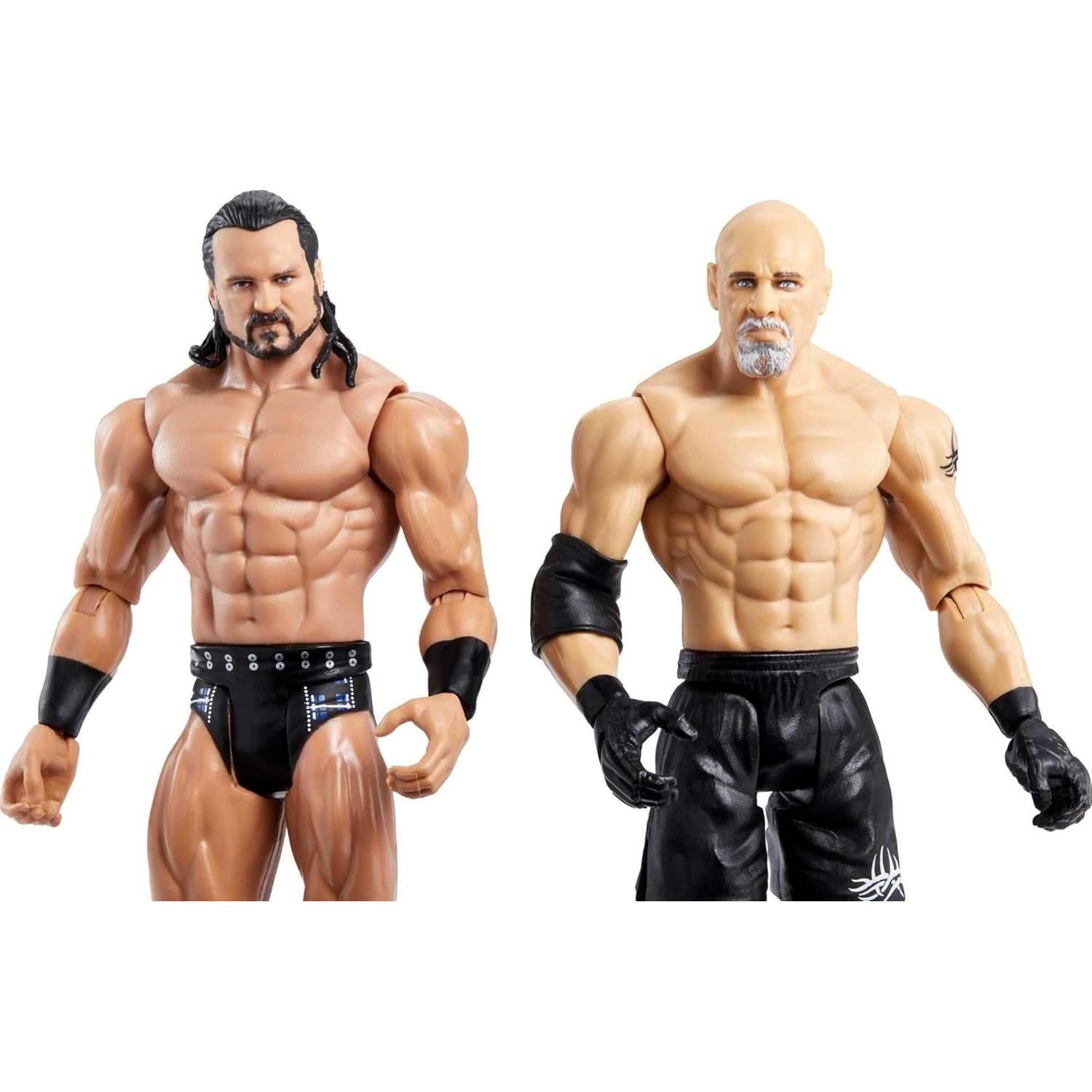 Figuras de Acción WWE Championship Showdown Mattel Drew McIntyre vs Goldberg 15.24 cm