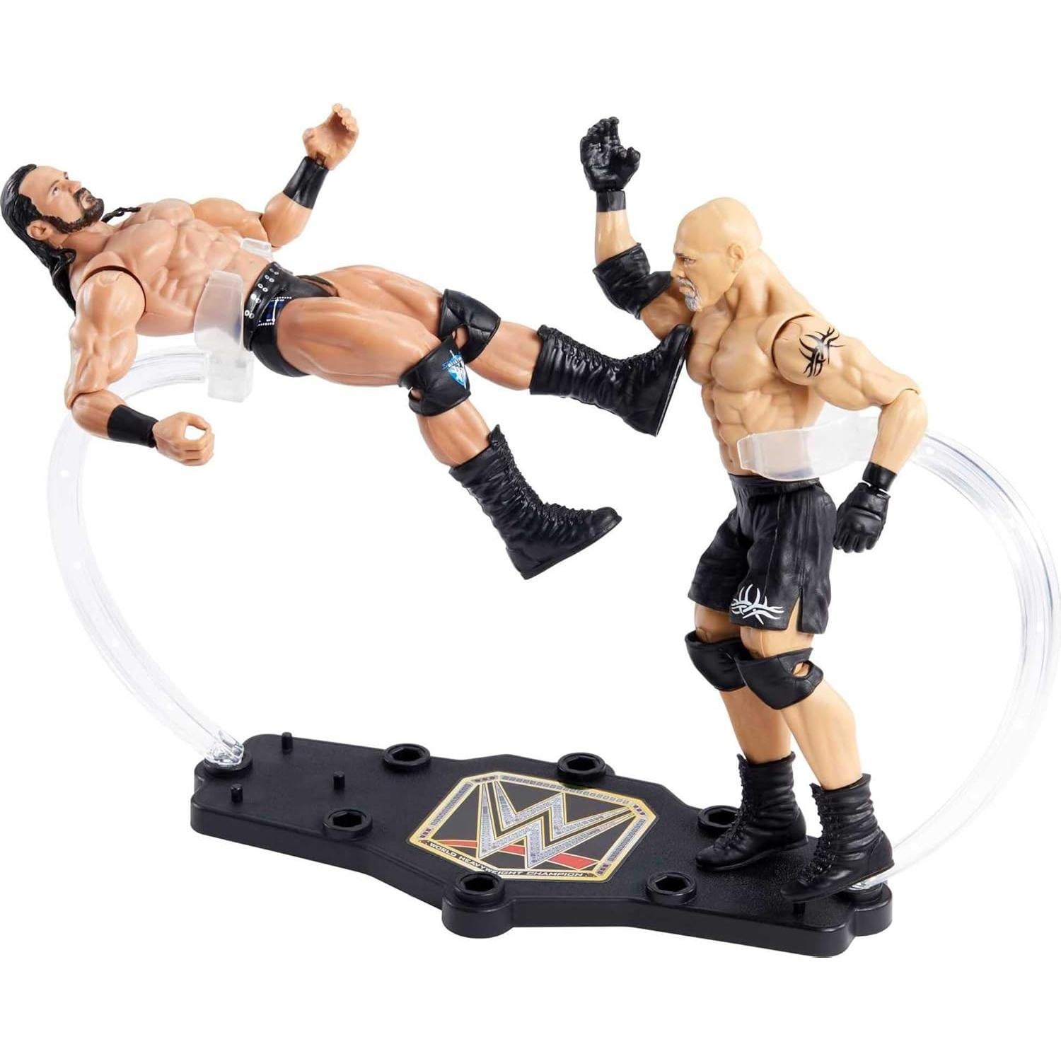 Figuras de Acción WWE Championship Showdown Mattel Drew McIntyre vs Goldberg 15.24 cm