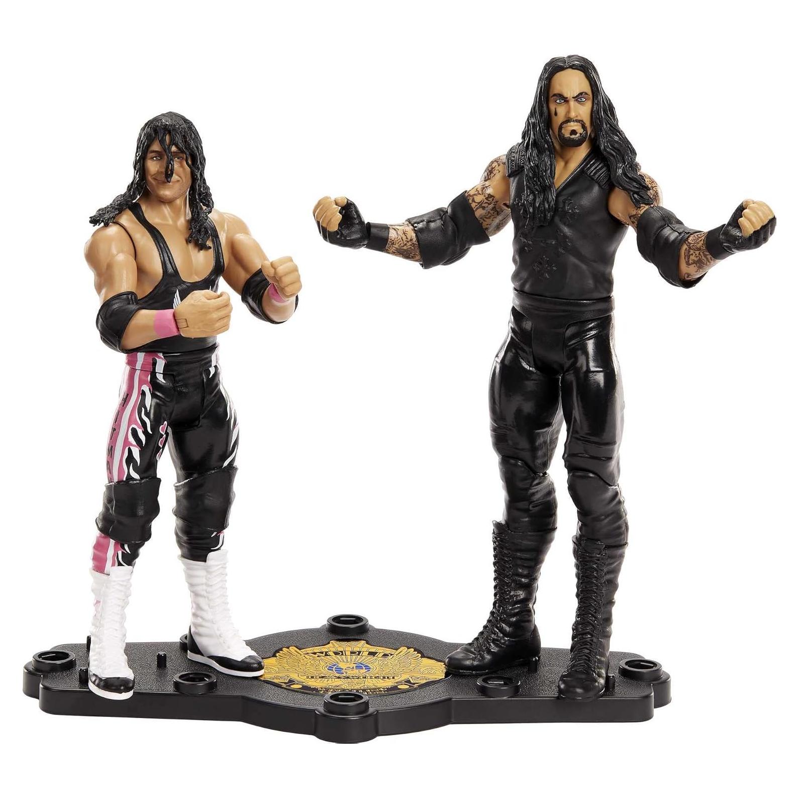 Figuras de Acción WWE 2-Pack Bret Hart y Undertaker 15 cm