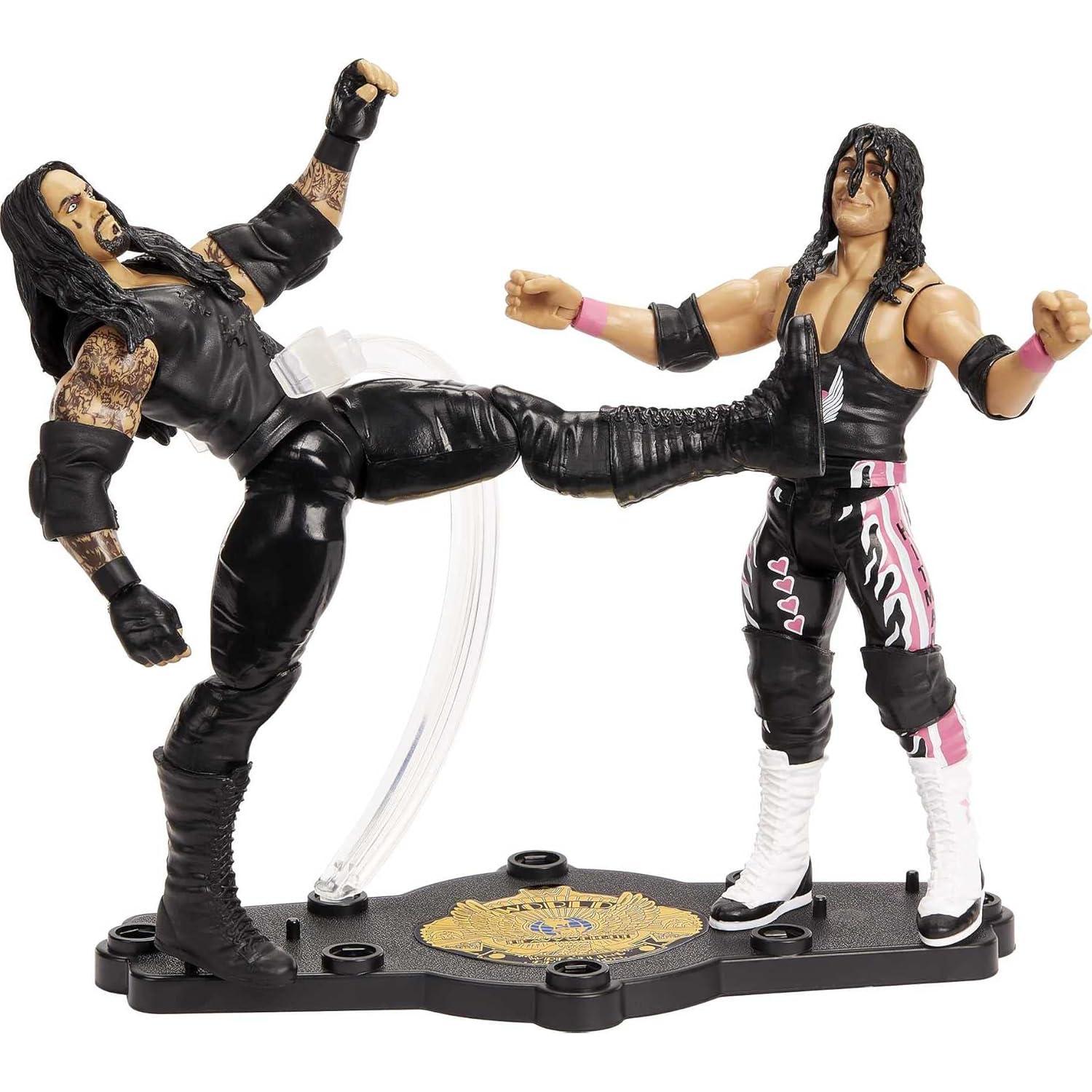 Figuras de Acción WWE 2-Pack Bret Hart y Undertaker 15 cm