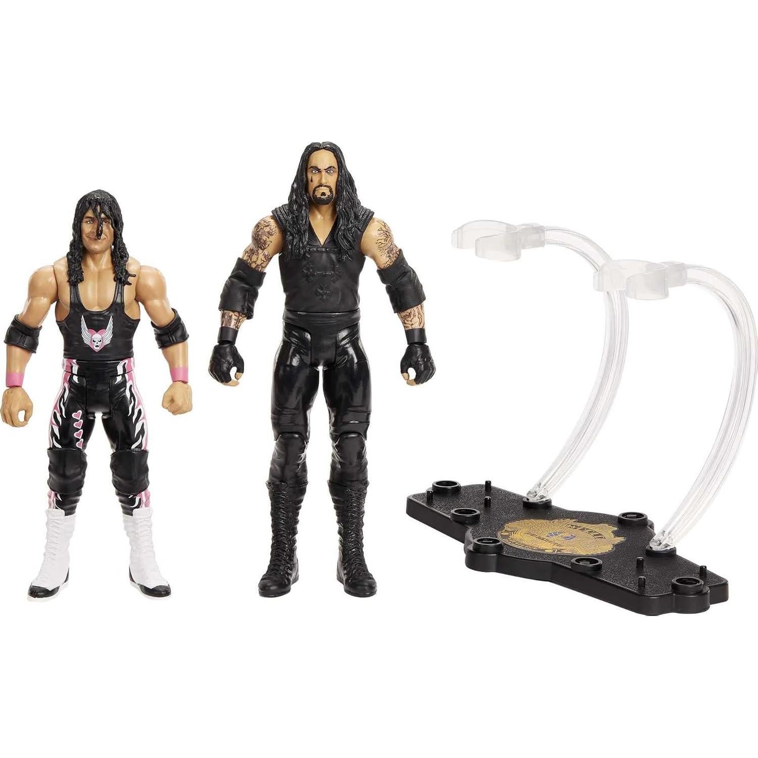Figuras de Acción WWE 2-Pack Bret Hart y Undertaker 15 cm