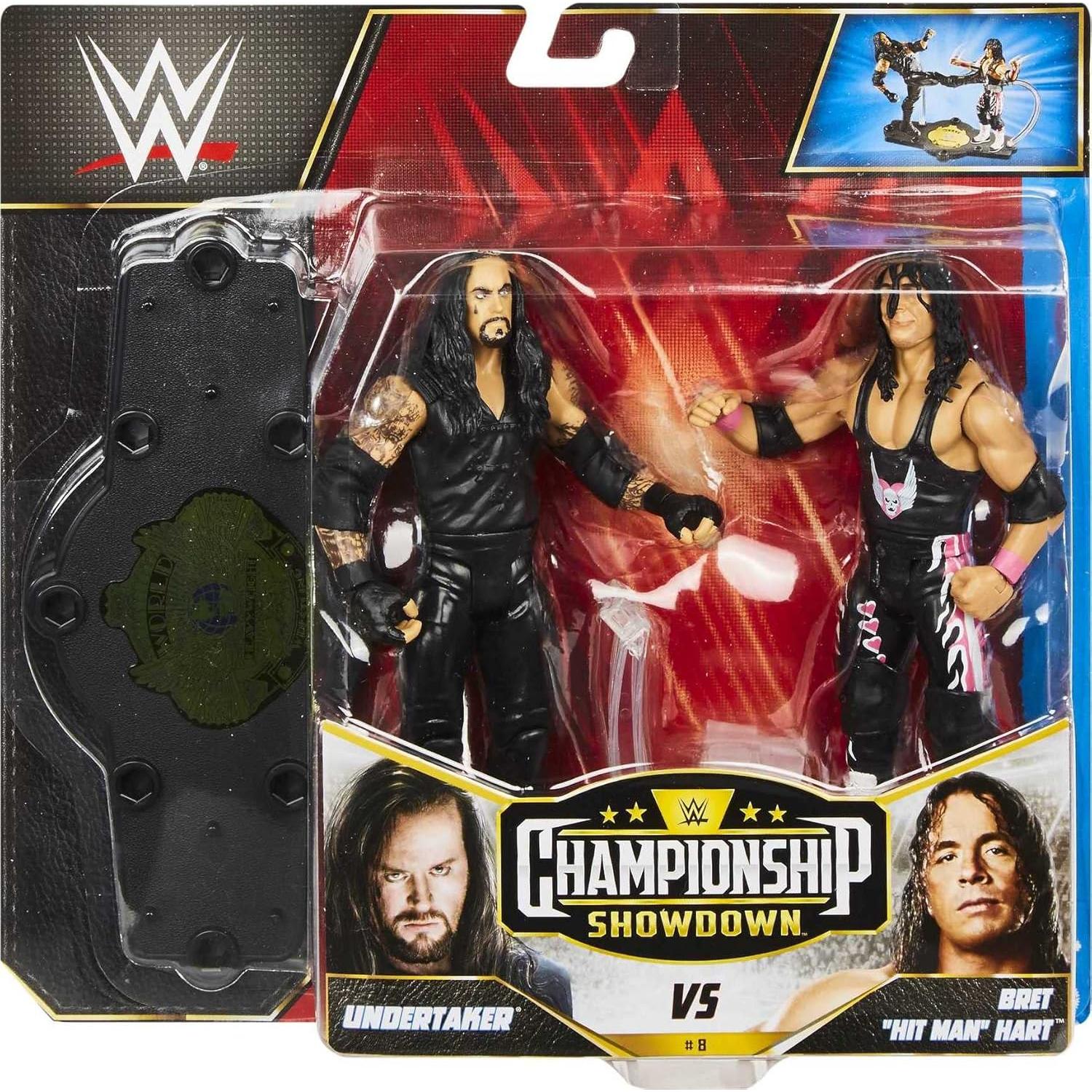 Figuras de Acción WWE 2-Pack Bret Hart y Undertaker 15 cm