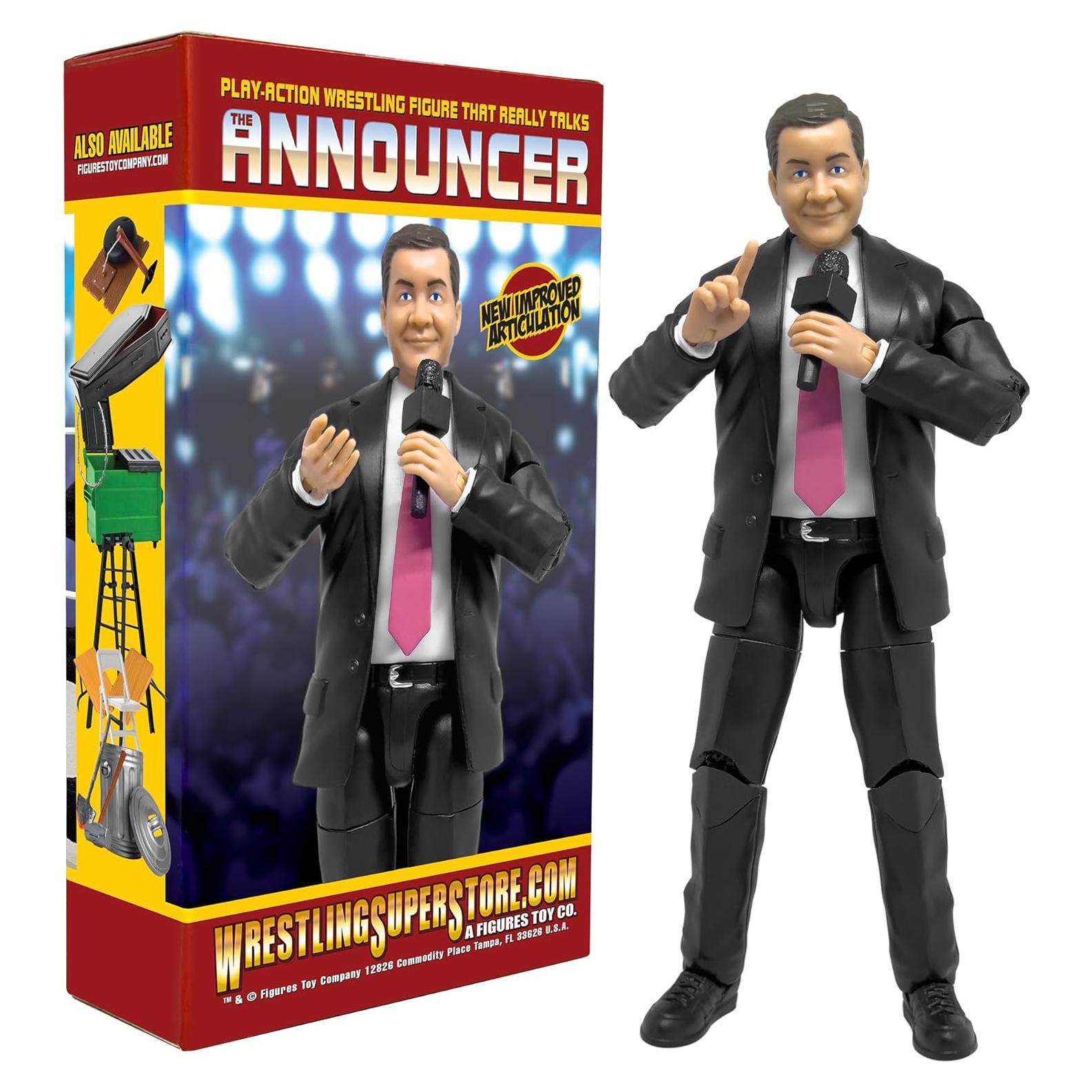 Figura de Acción Anunciador que Habla Ultimate FTC-ULTIMATE 18cm