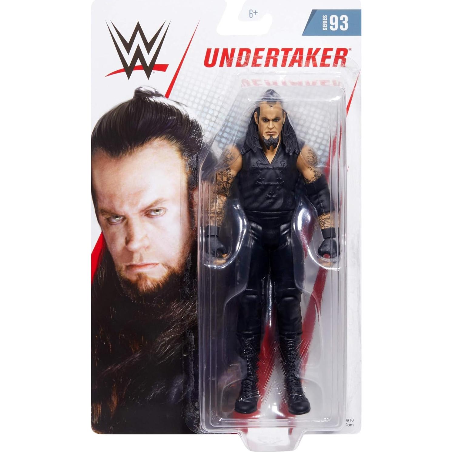 Figura de Acción WWE Undertaker Mattel 15.24 cm Articulada