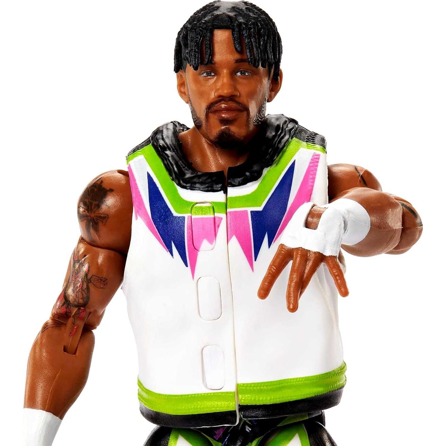 Figura de Acción Mattel WWE Wes Lee Elite 15.24 cm Coleccionable