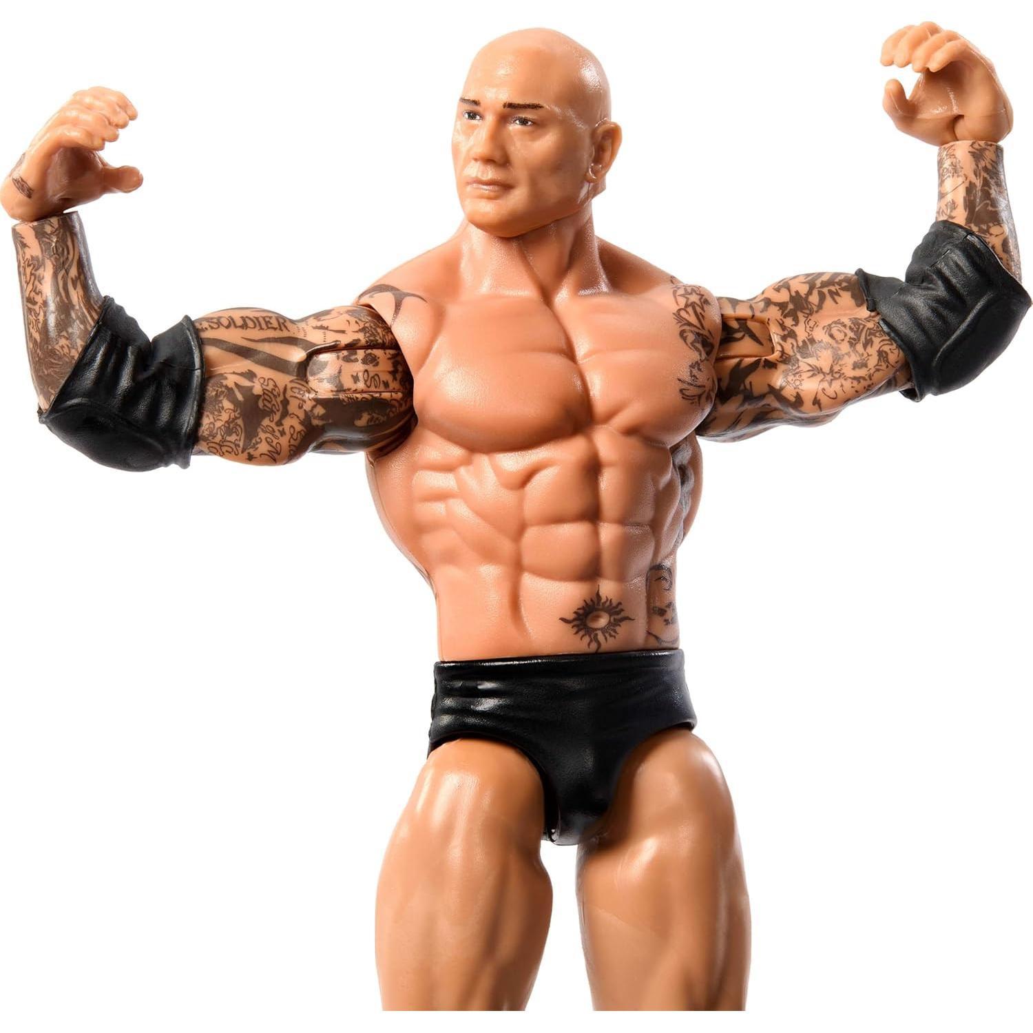 Figura de Acción Mattel WWE Batista 15.24 cm Coleccionable