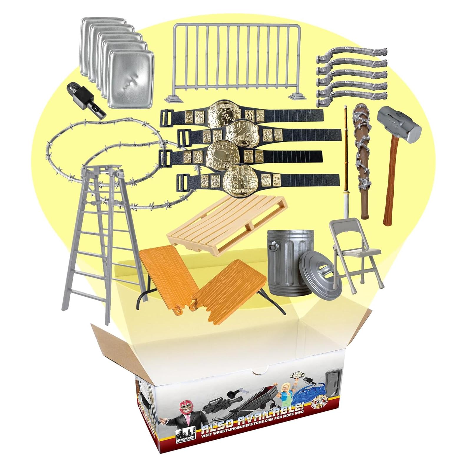 Conjunto de Accesorios Hardcore 26 Piezas Figures Toy Company