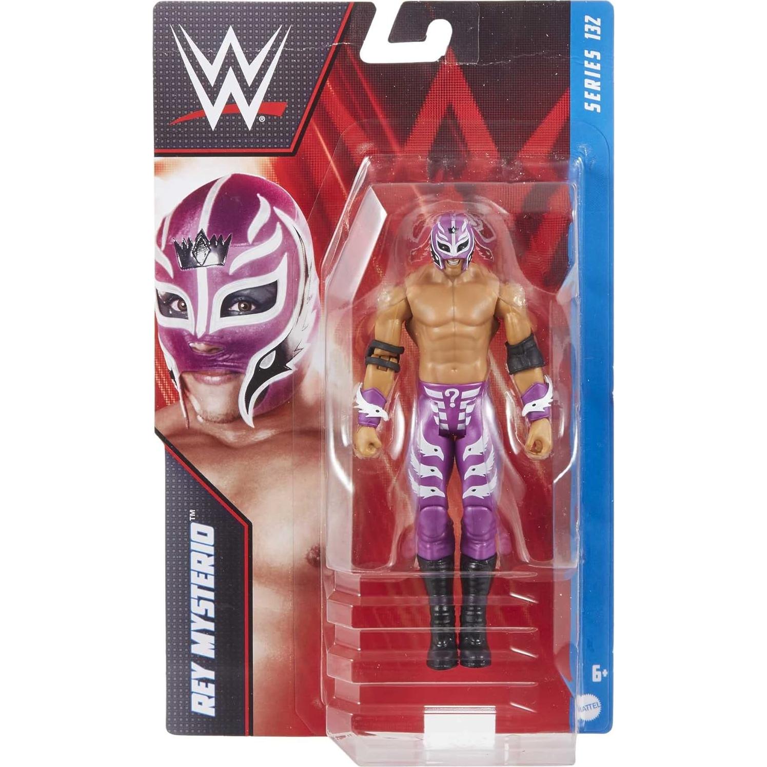 Figura de Acción WWE Rey Mysterio Mattel 15 cm Coleccionable