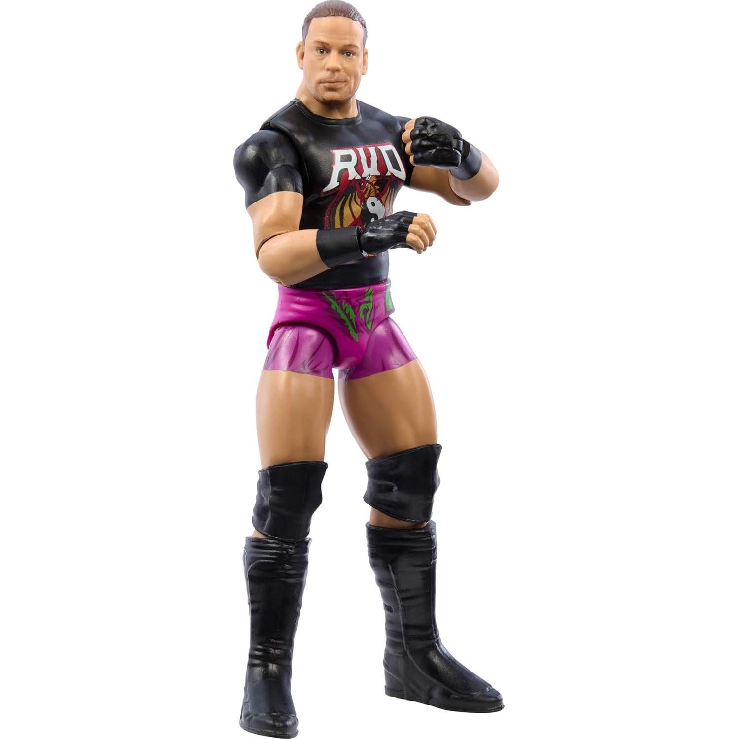 Figura de Acción Mattel WWE Rob Van Dam 15.24 cm Coleccionable