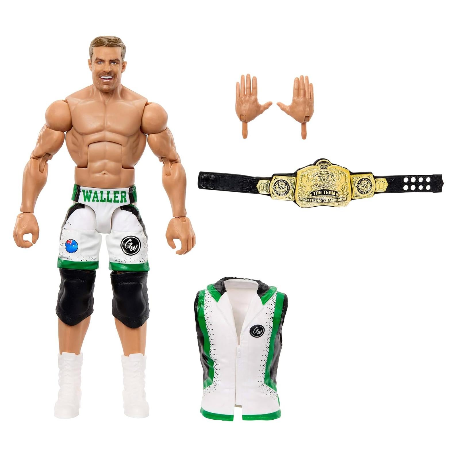 Figura de Acción Elite WWE Mattel Grayson Waller 15 cm