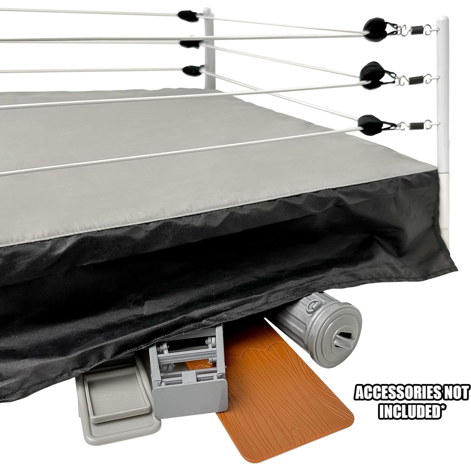 Anillo de Lucha Figures Toy Company 54.6x54.6cm con Escalón