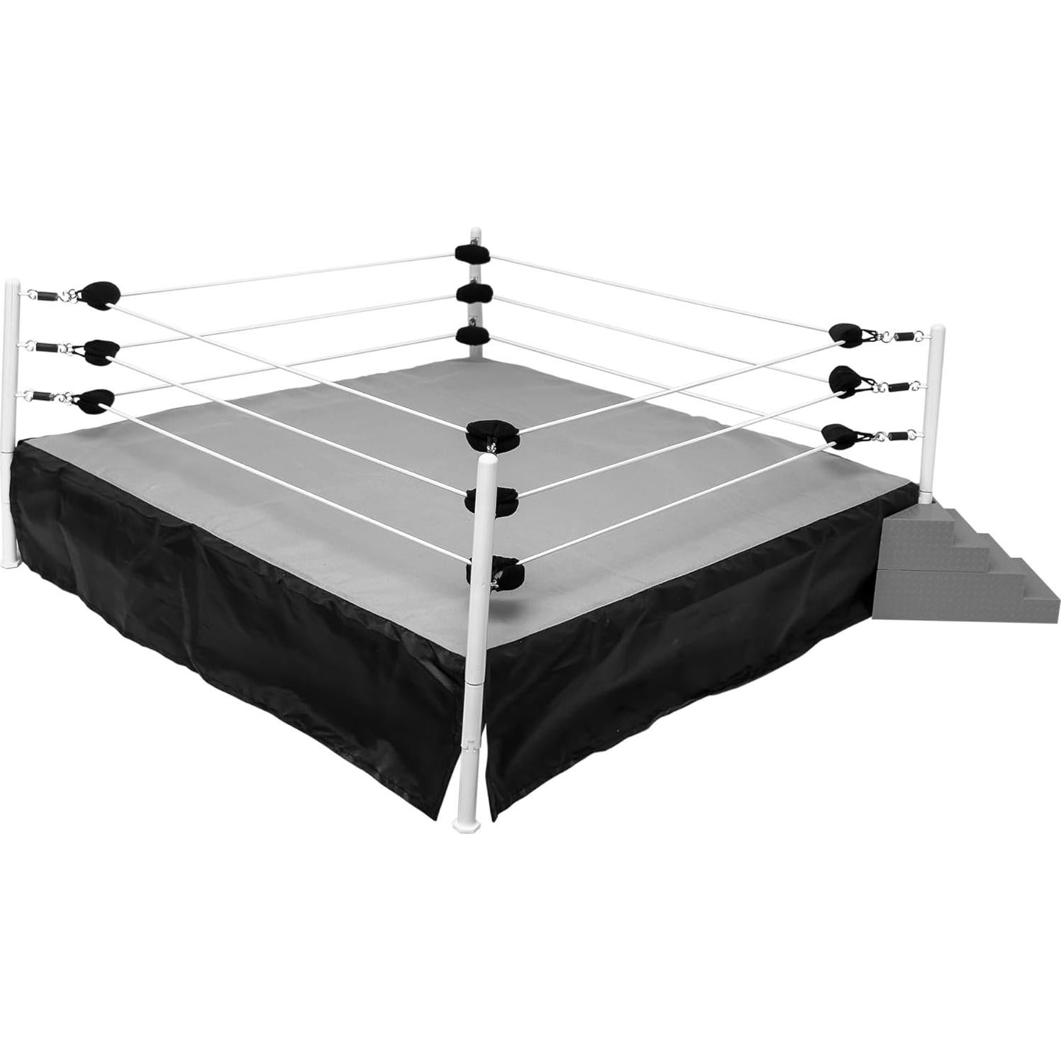 Anillo de Lucha Figures Toy Company 54.6x54.6cm con Escalón