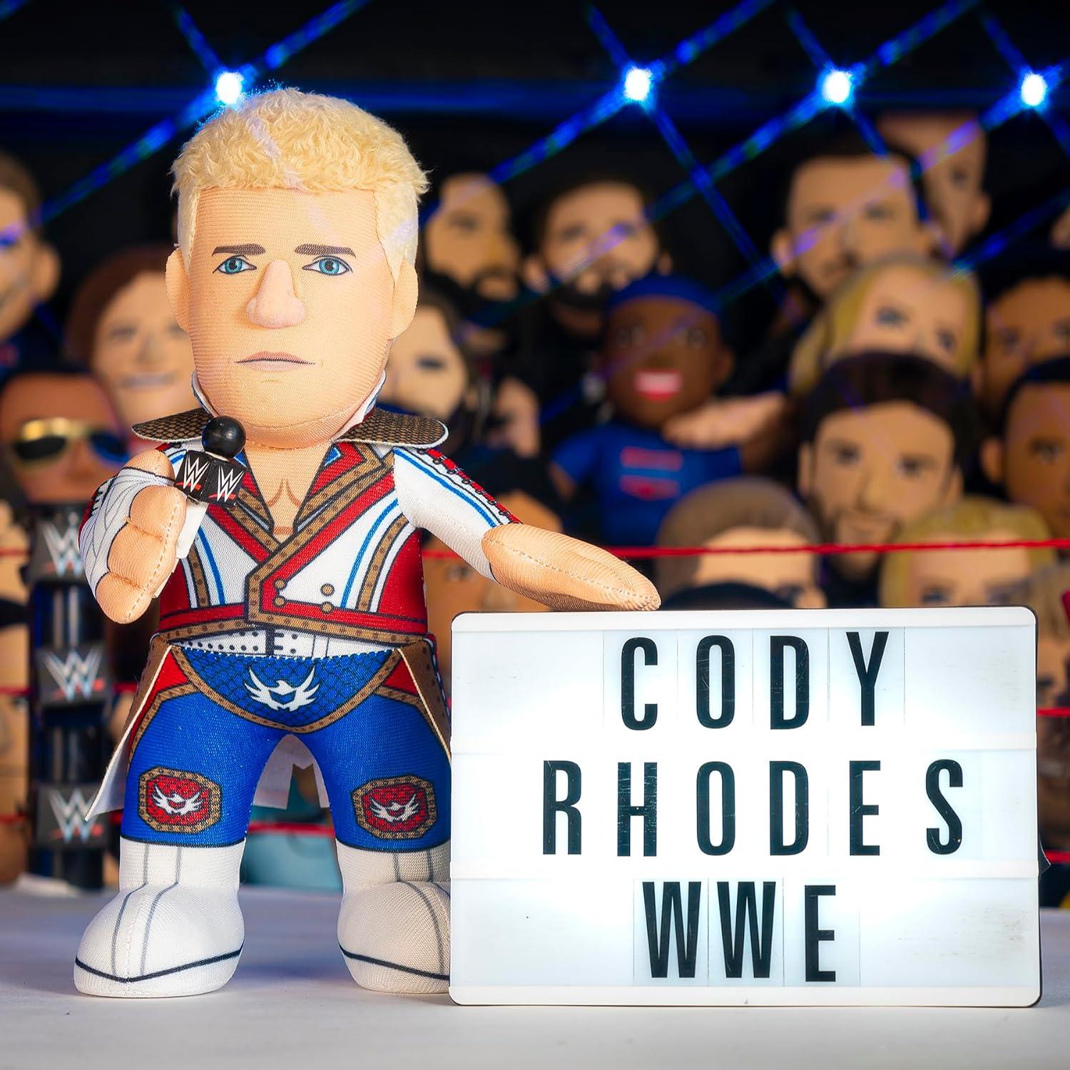 Figura de Peluche Bleacher Creatures WWE Cody Rhodes 25 cm