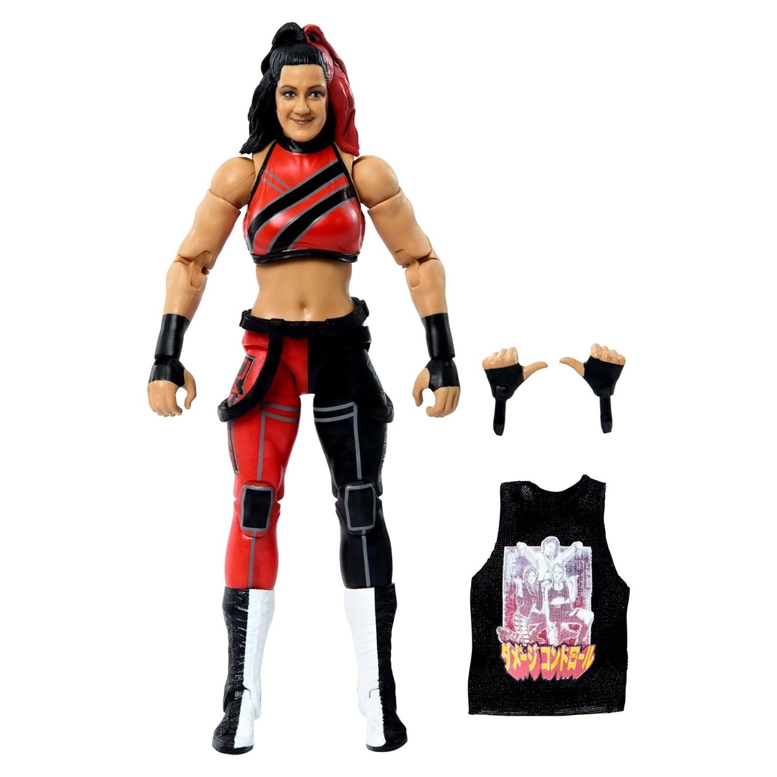 Figura de Acción WWE Elite Mattel Bayley 15.24 cm con Accesorios