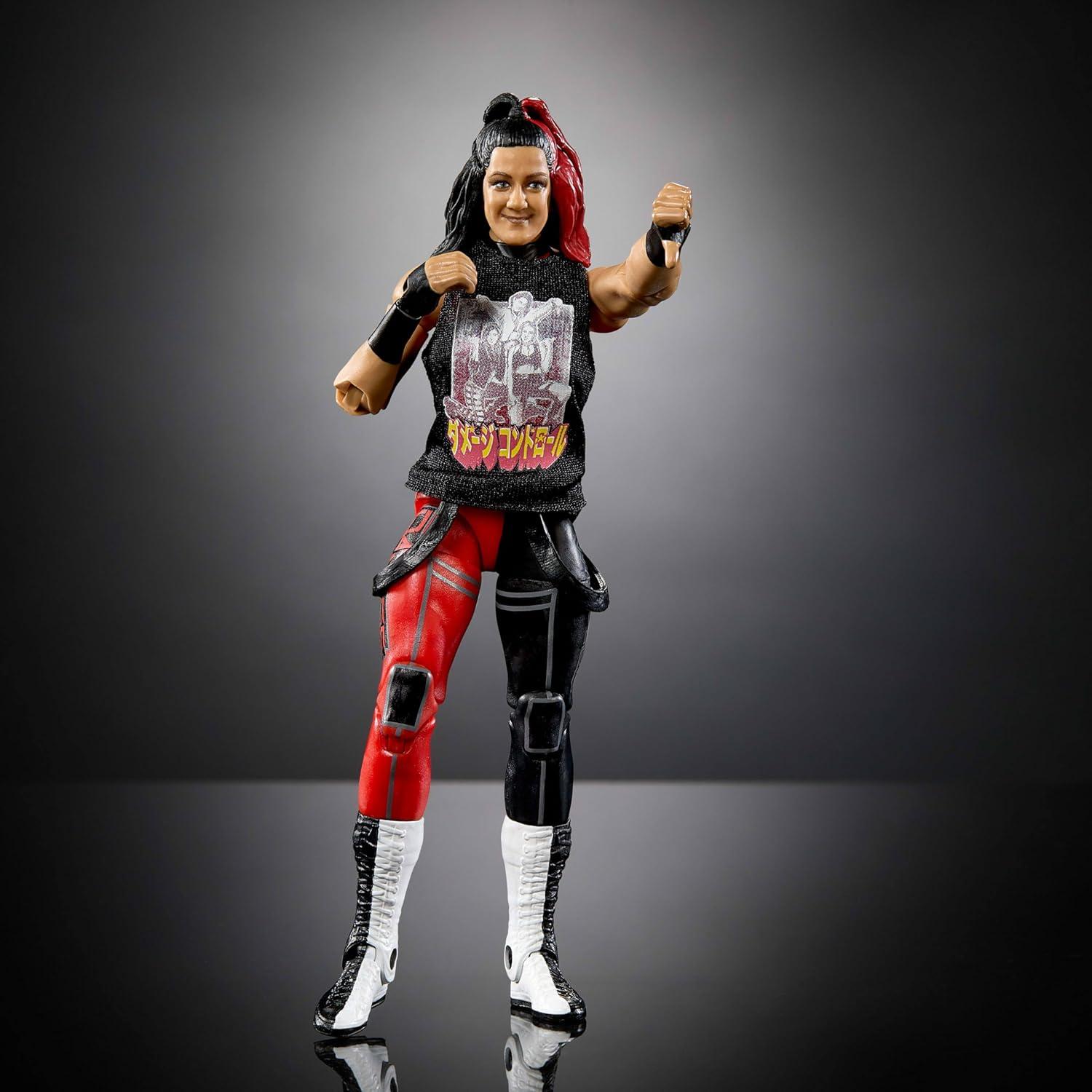 Figura de Acción WWE Elite Mattel Bayley 15.24 cm con Accesorios