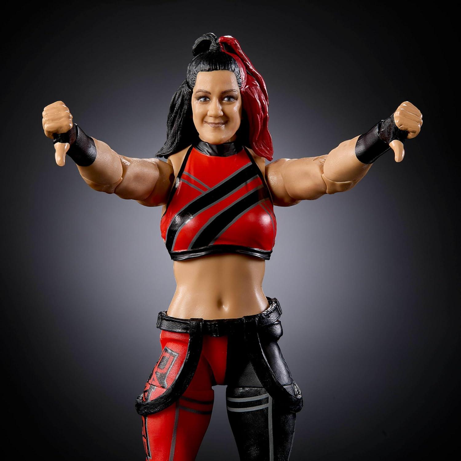 Figura de Acción WWE Elite Mattel Bayley 15.24 cm con Accesorios