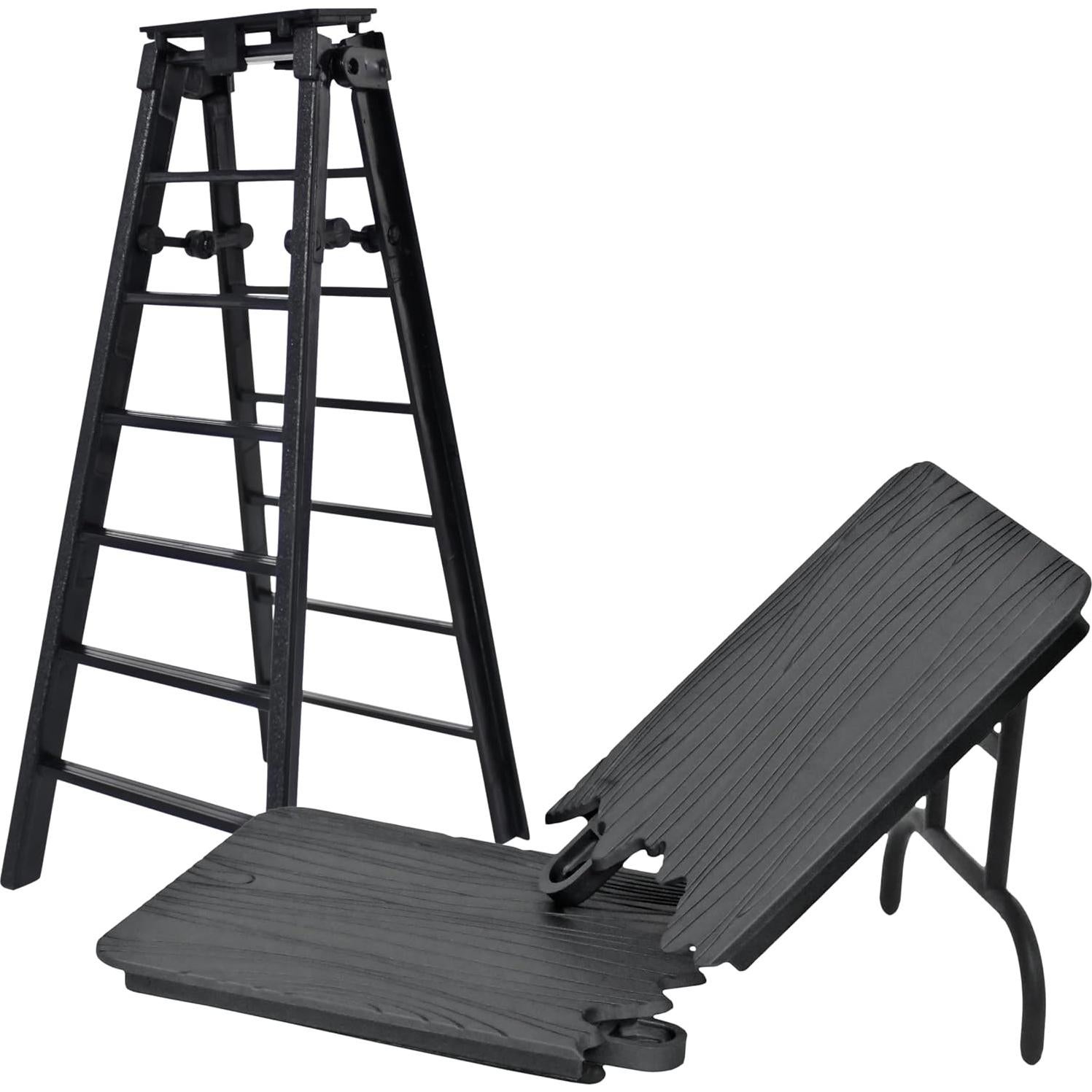 Conjunto de Mesa y Escalera para Figuras de Lucha Libre WWE