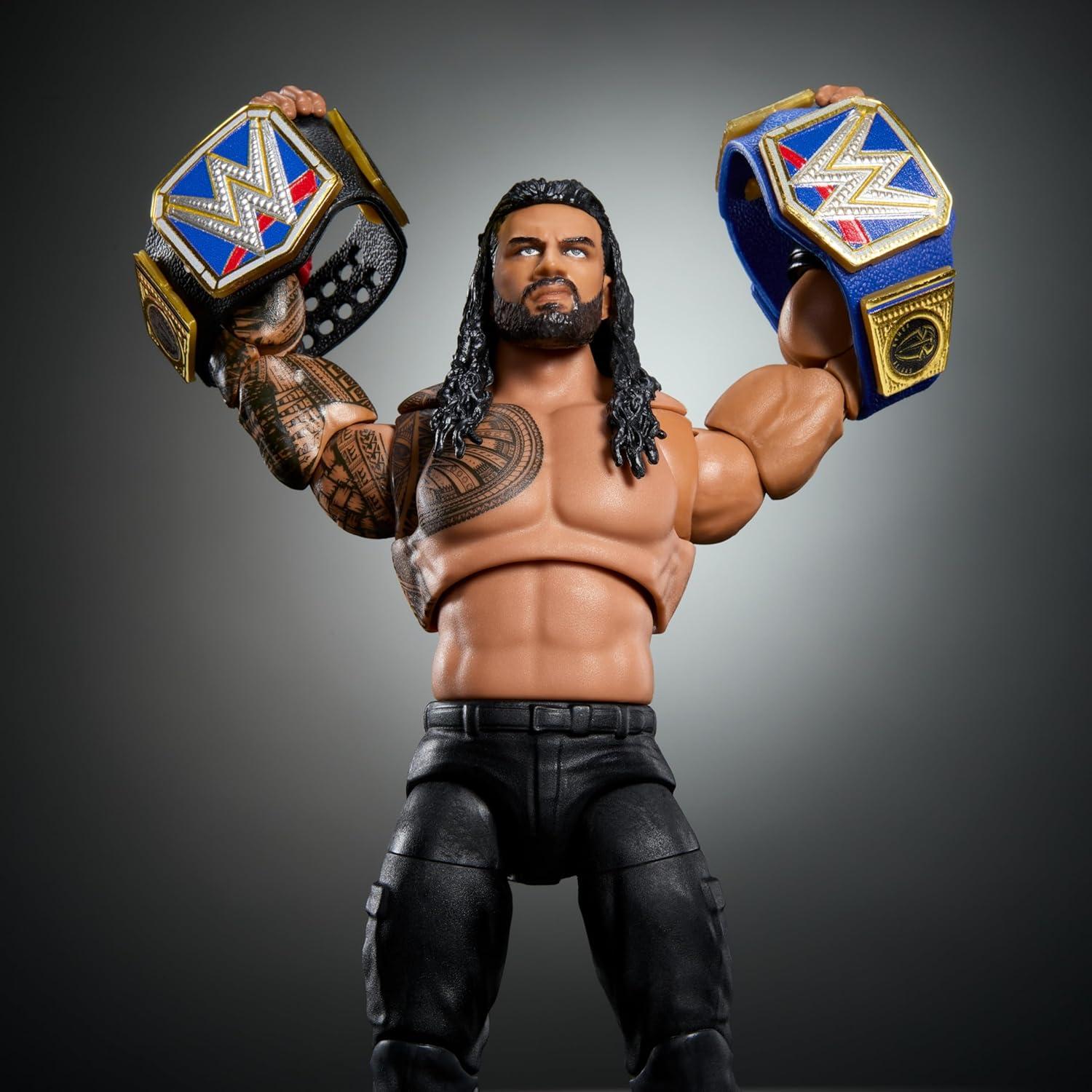 Figura de Acción WWE Ultimate Edition Mattel Roman Reigns 15 cm