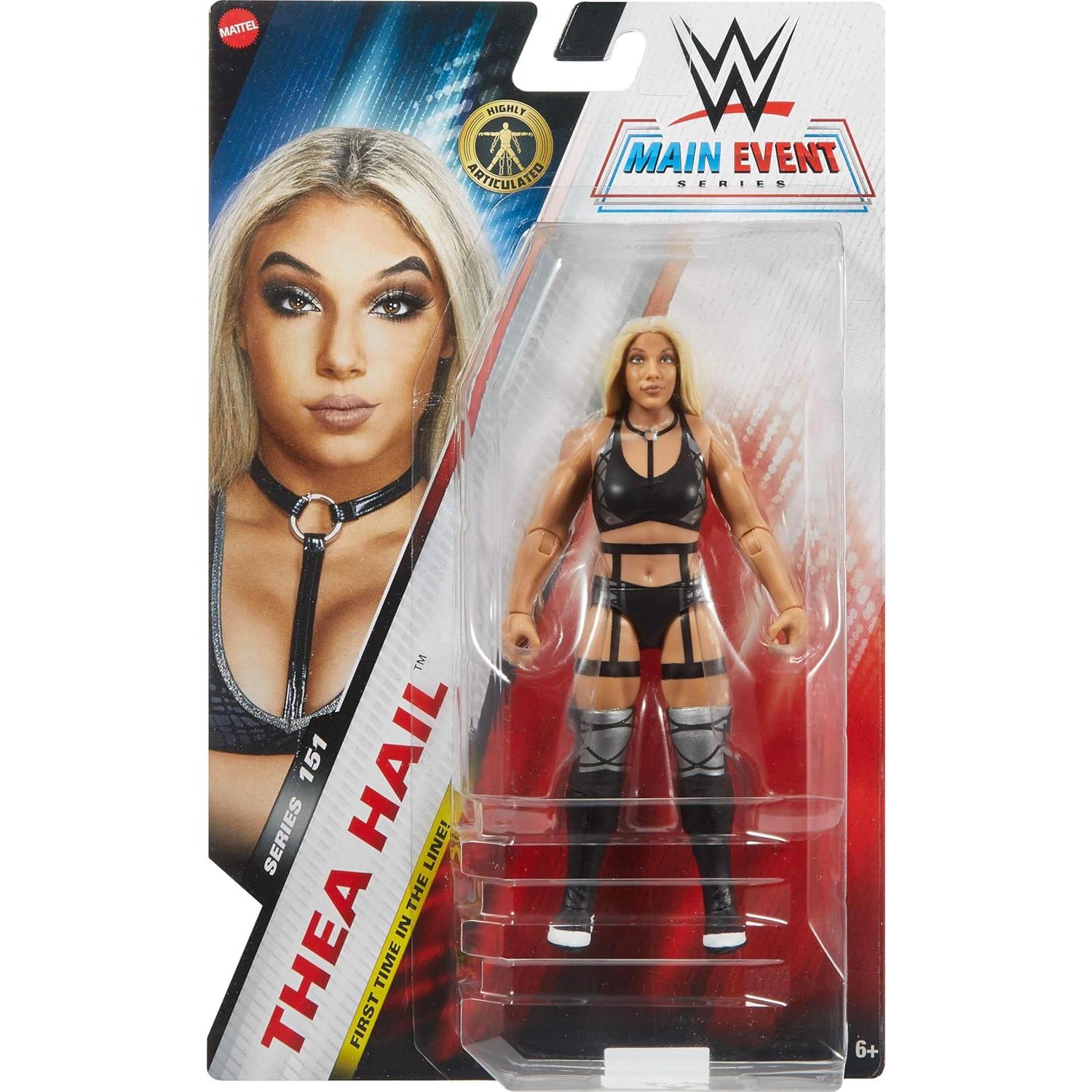 Figura de Acción Mattel WWE Thea Hail 15.24 cm Coleccionable