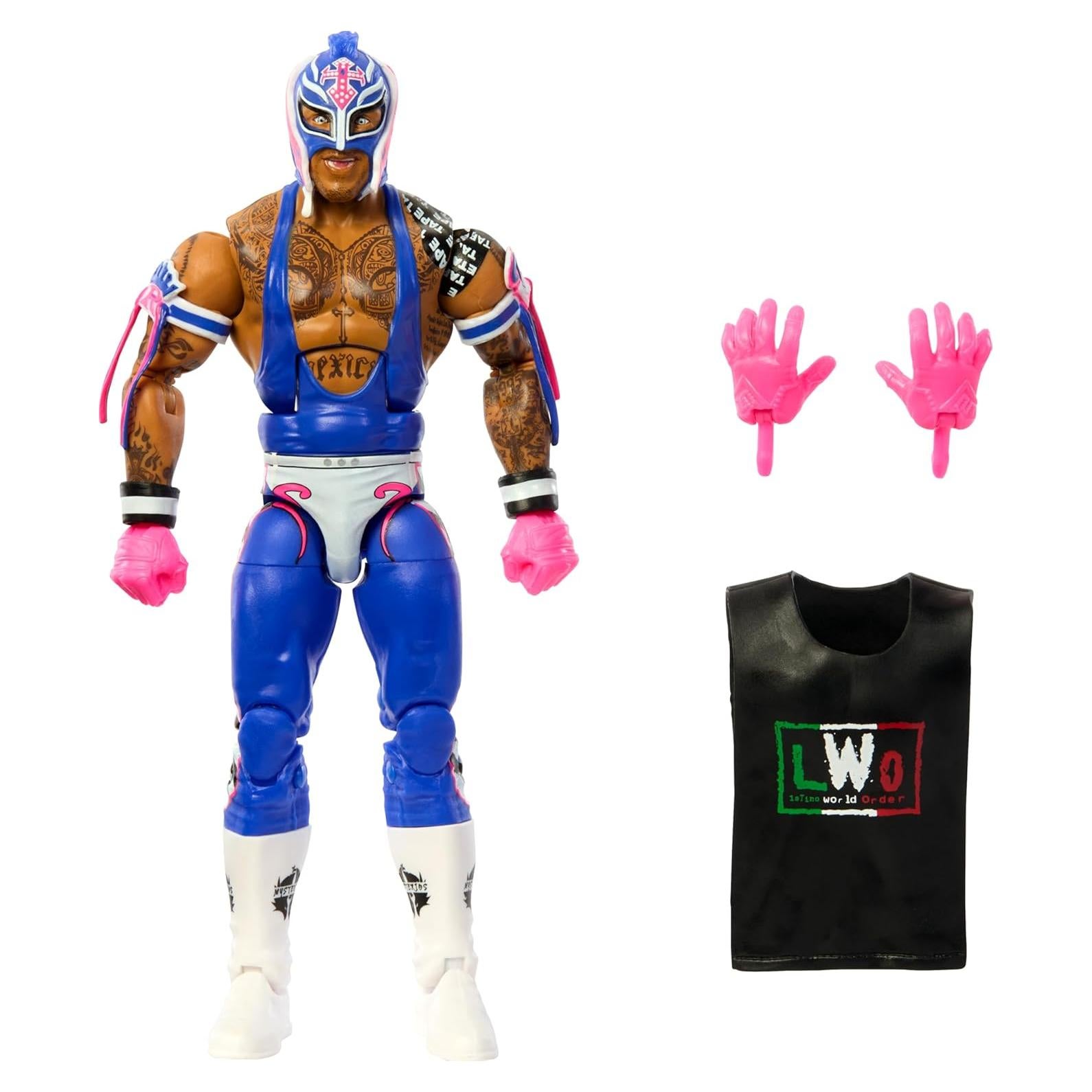 Figura de Acción Mattel WWE Elite Rey Mysterio 15.24 cm