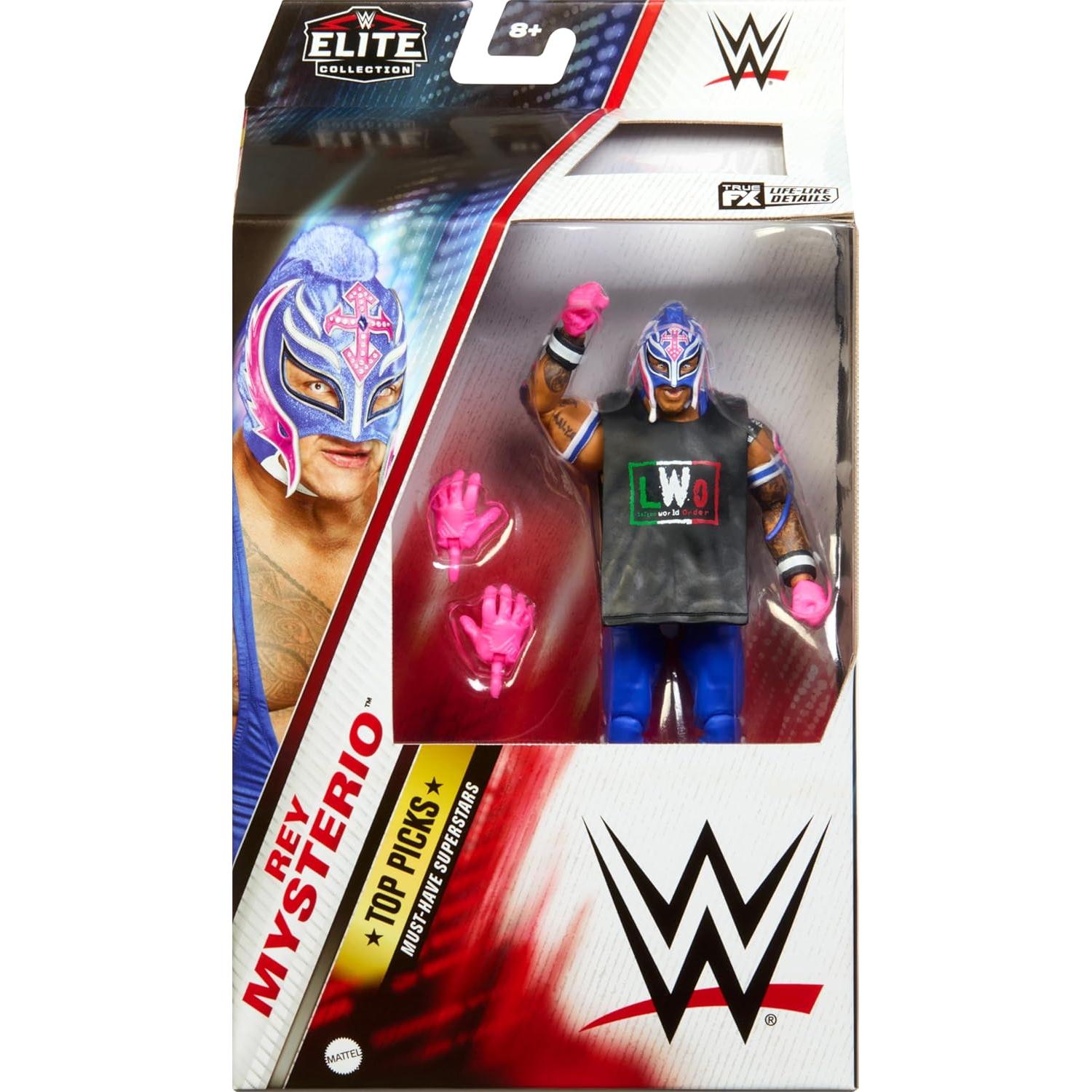 Figura de Acción Mattel WWE Elite Rey Mysterio 15.24 cm