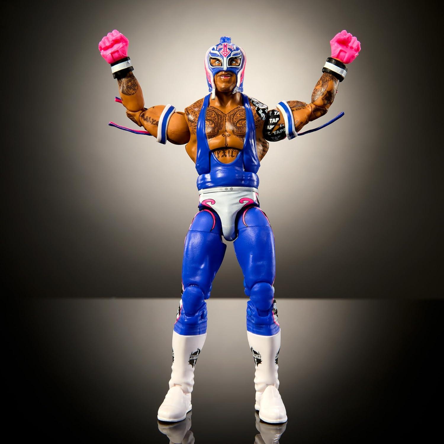 Figura de Acción Mattel WWE Elite Rey Mysterio 15.24 cm