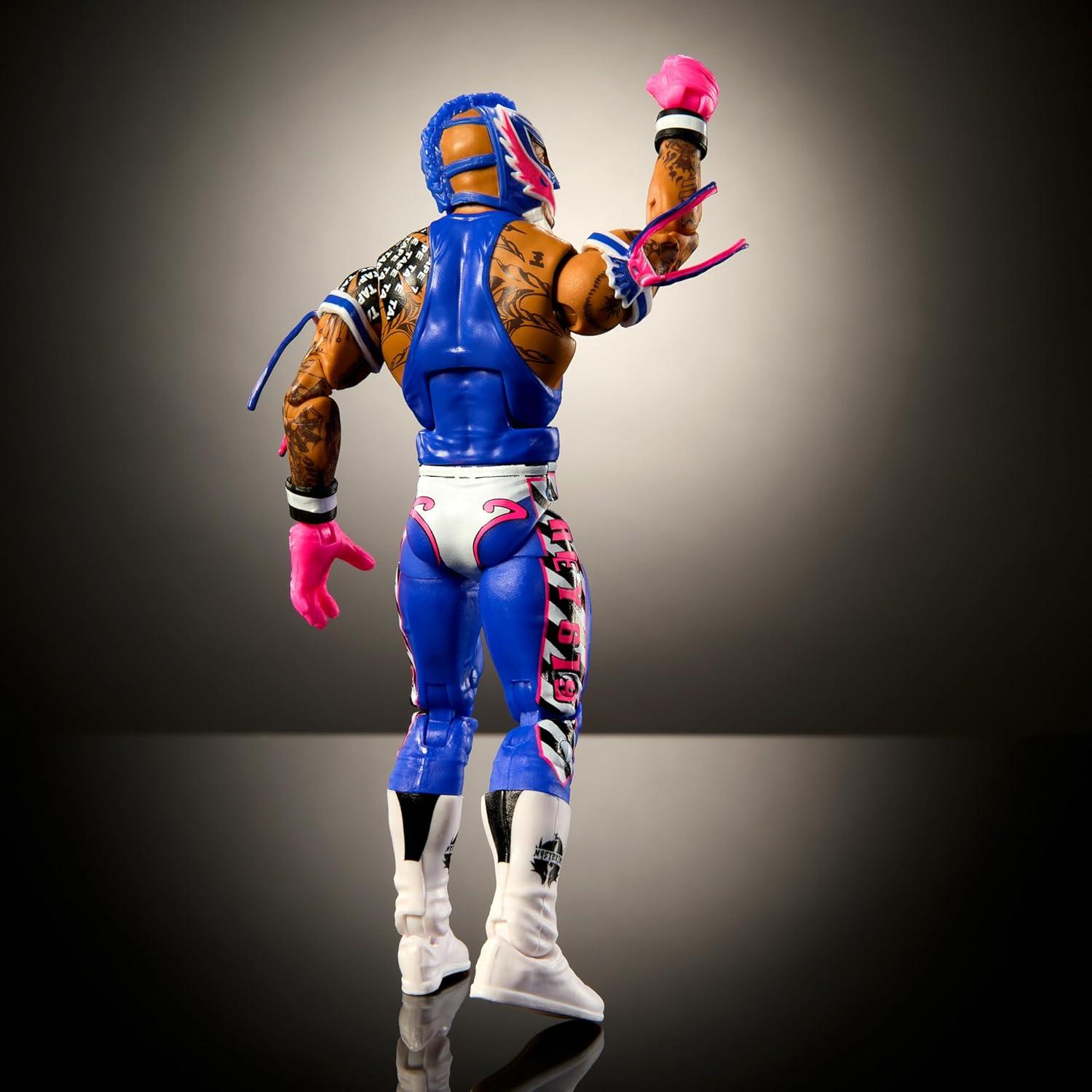 Figura de Acción Mattel WWE Elite Rey Mysterio 15.24 cm