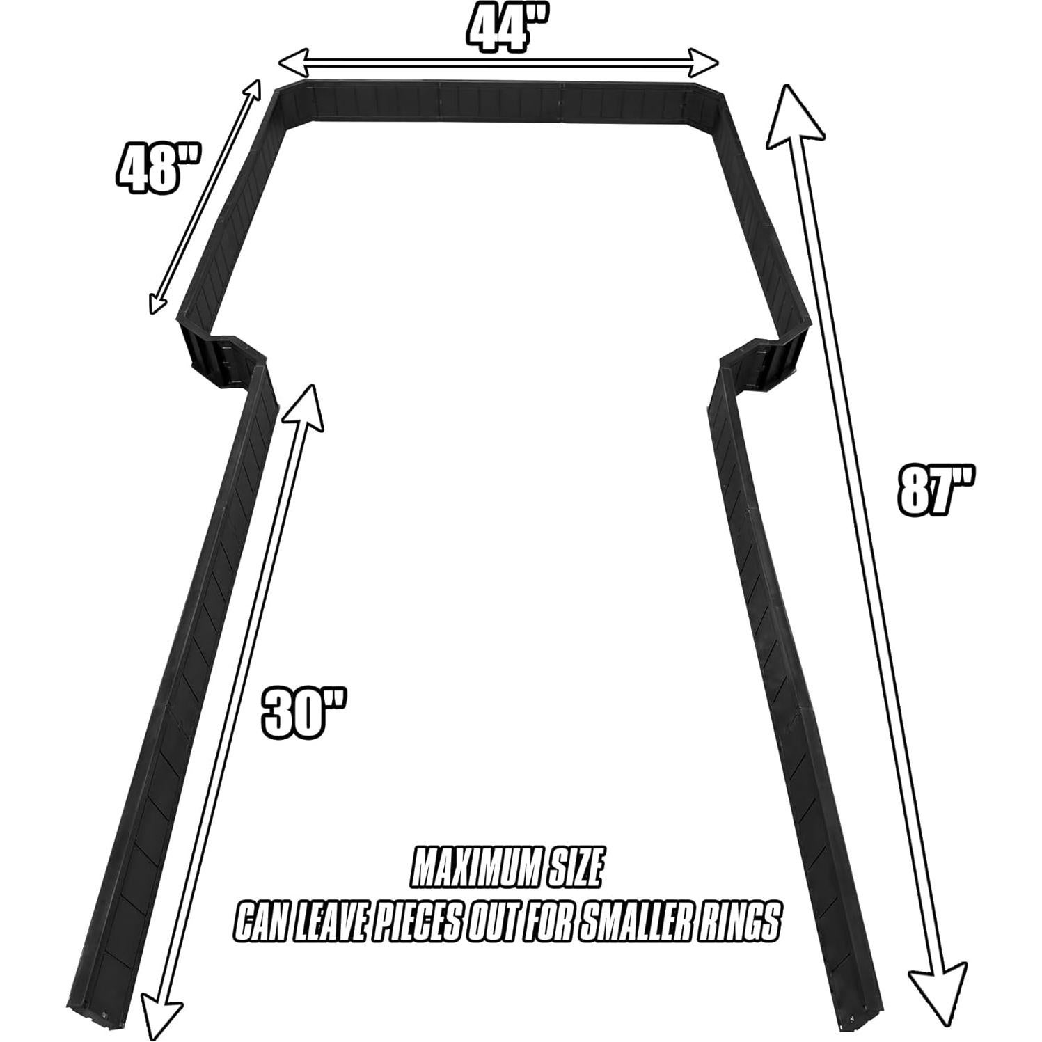 Juego de Barricadas Lucha Libre Ultimate Figures Toy 220x112cm
