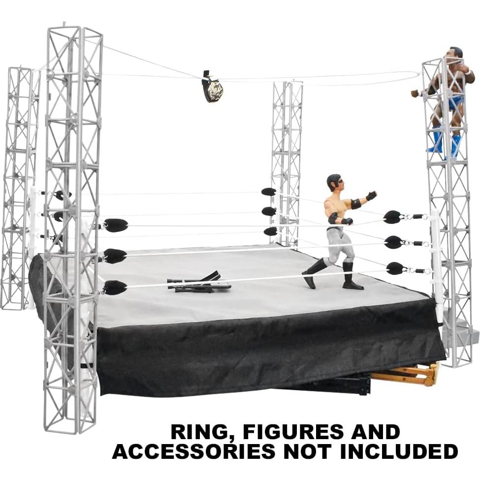 Juego de figuras de acción lucha libre Highwire War 4 vigas