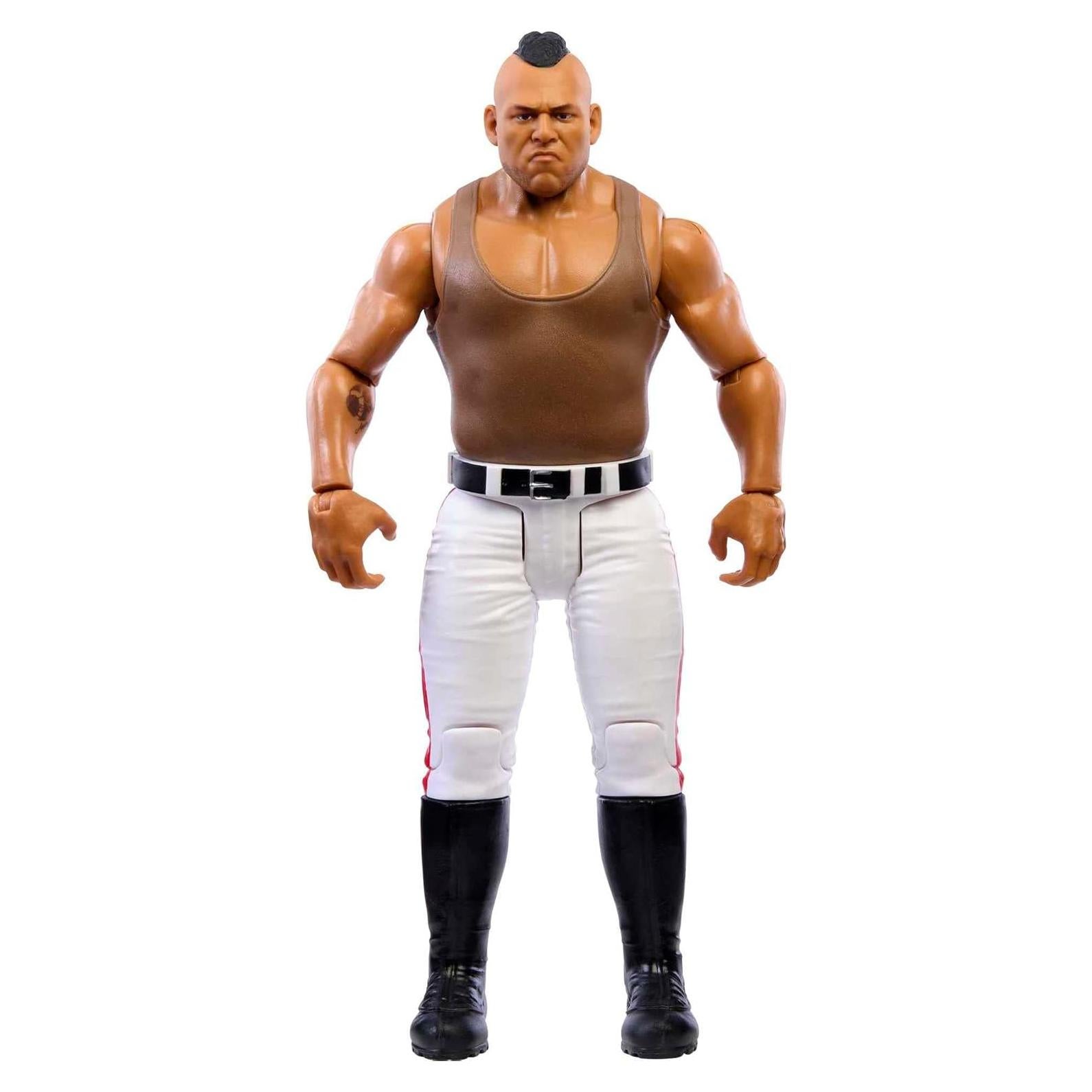 Figura de Acción WWE Mattel Commander Azeez 15 cm 10 Puntos Articulación