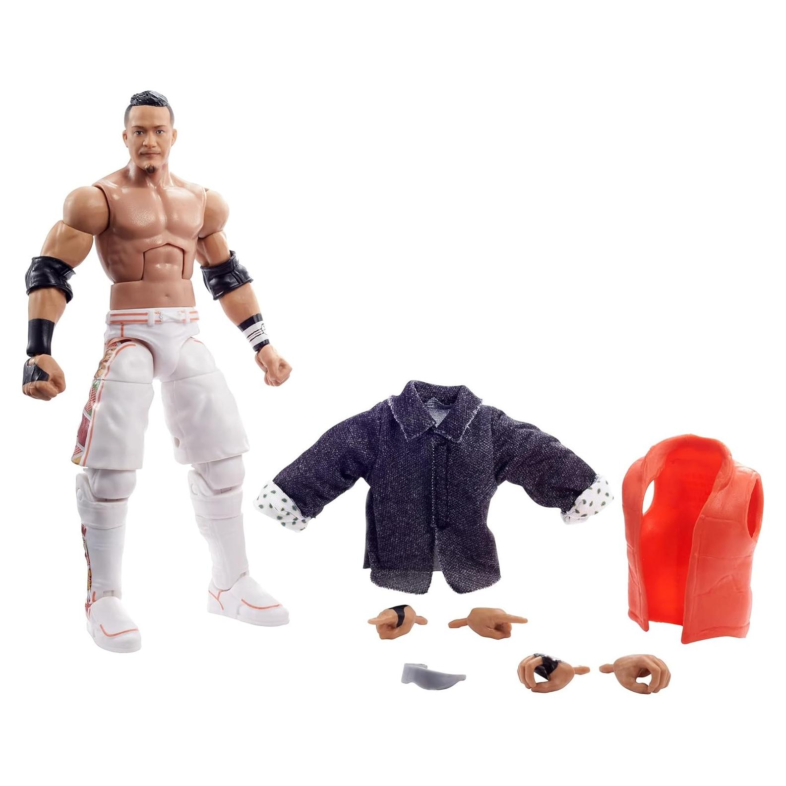 Figura de Acción WWE Elite Collection Kushida 15.24 cm Posable