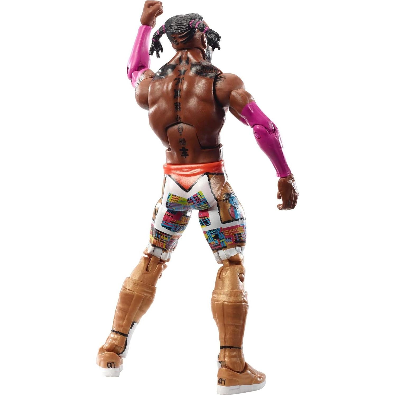 Figura de Acción Kofi Kingston Elite WWE WrestleMania 35 15.24 cm