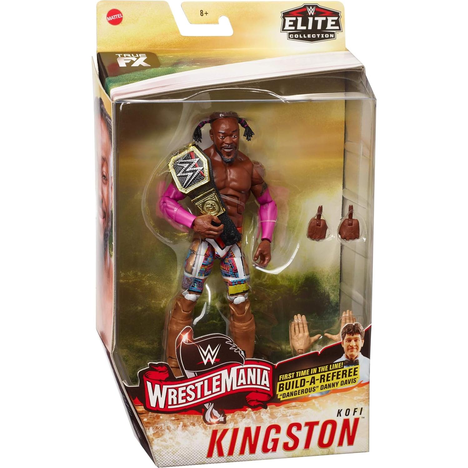 Figura de Acción Kofi Kingston Elite WWE WrestleMania 35 15.24 cm
