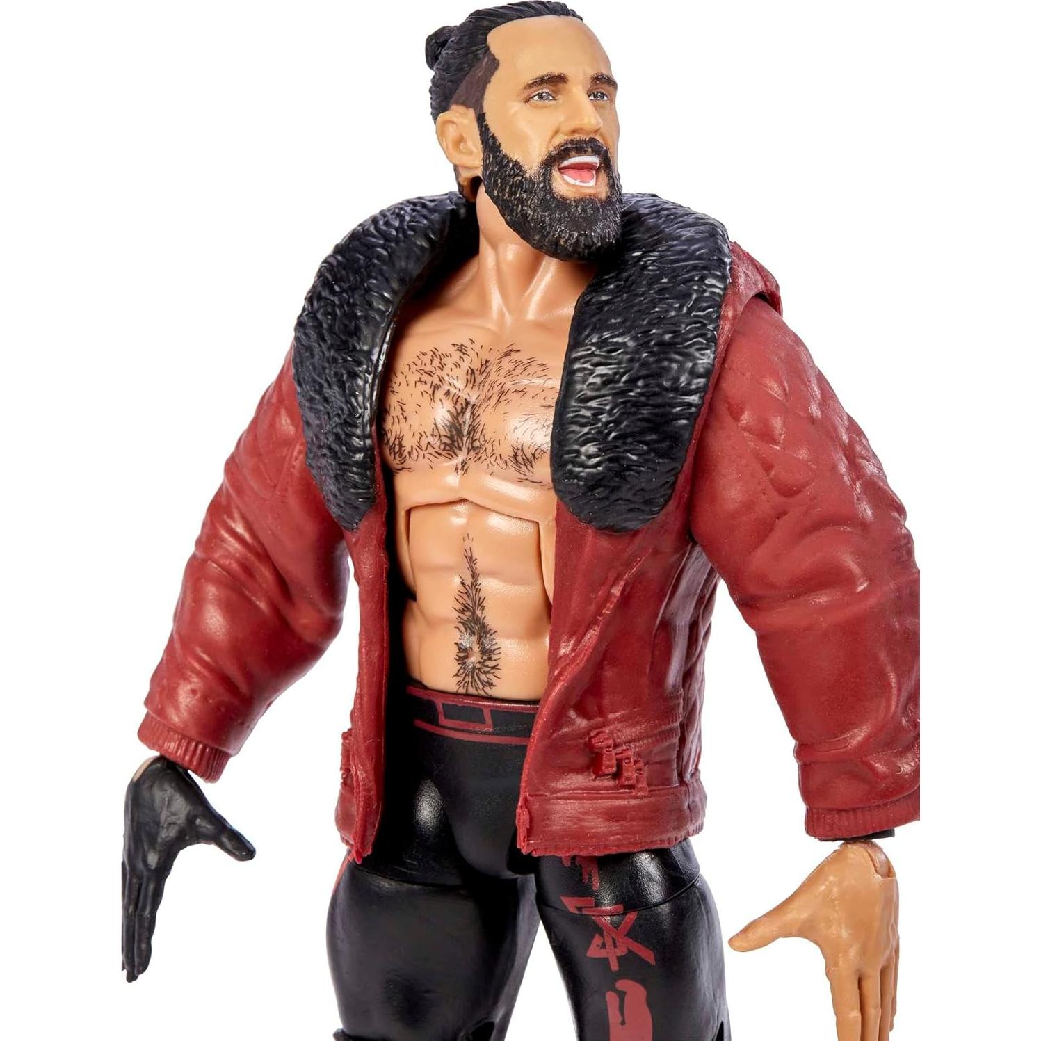 Figura de acción Mattel WWE Elite Seth Rollins 15.24 cm