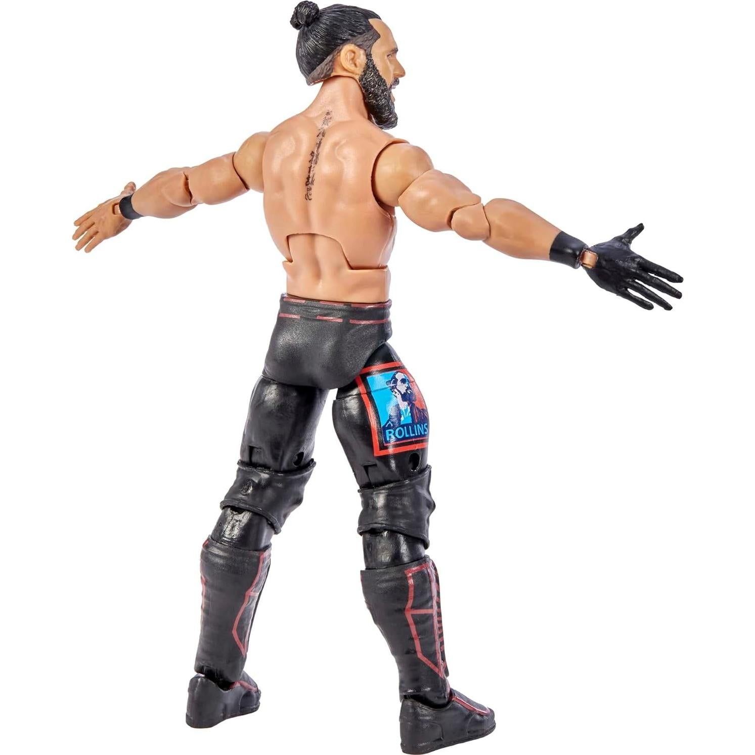 Figura de acción Mattel WWE Elite Seth Rollins 15.24 cm