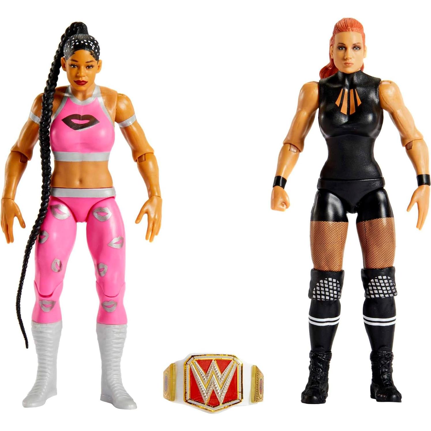 Figura de Acción WWE 2-Pack Mattel Big E y Bobby Lashley 15 cm