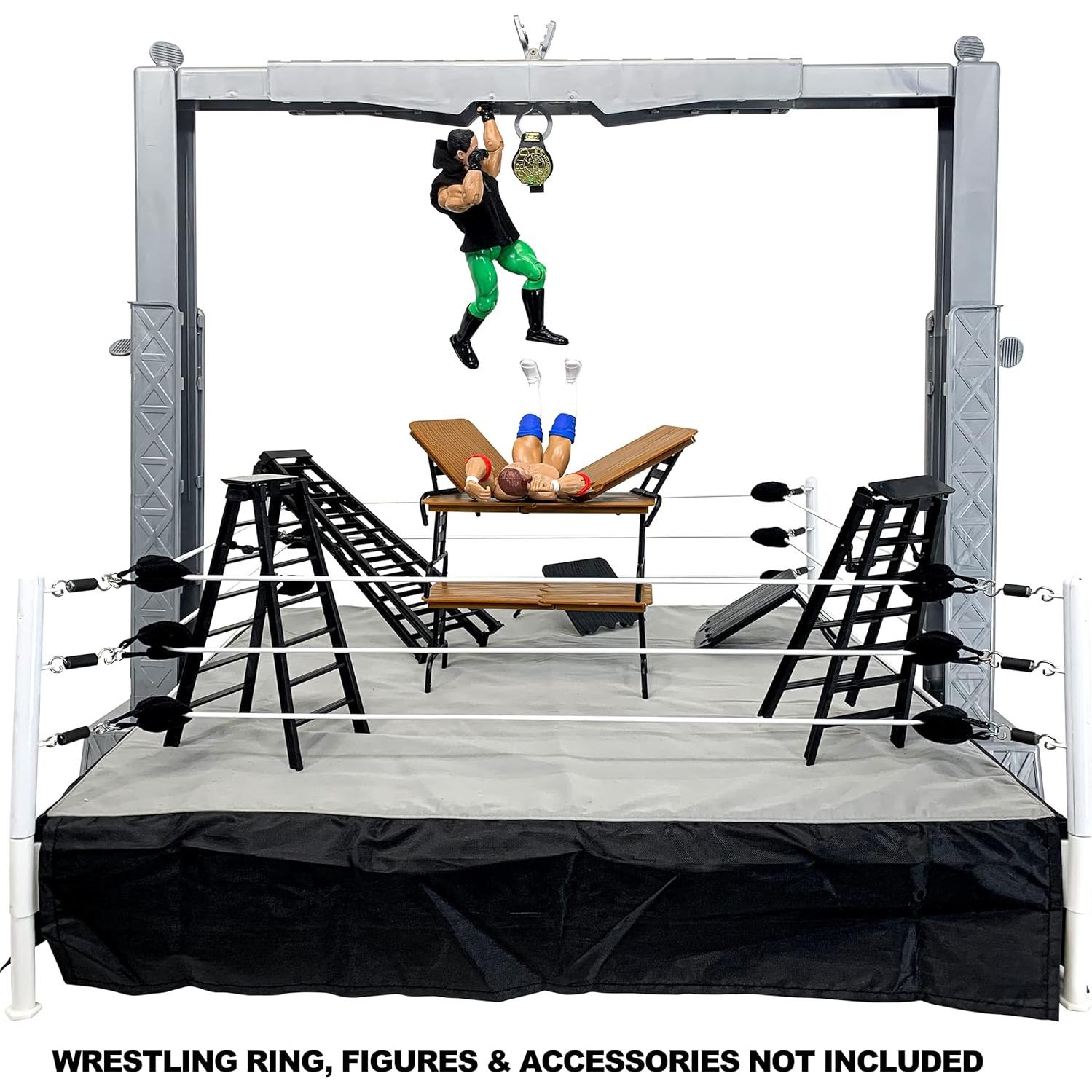 Juego Agarrar El Equipo Figures Toy Company para Lucha Libre