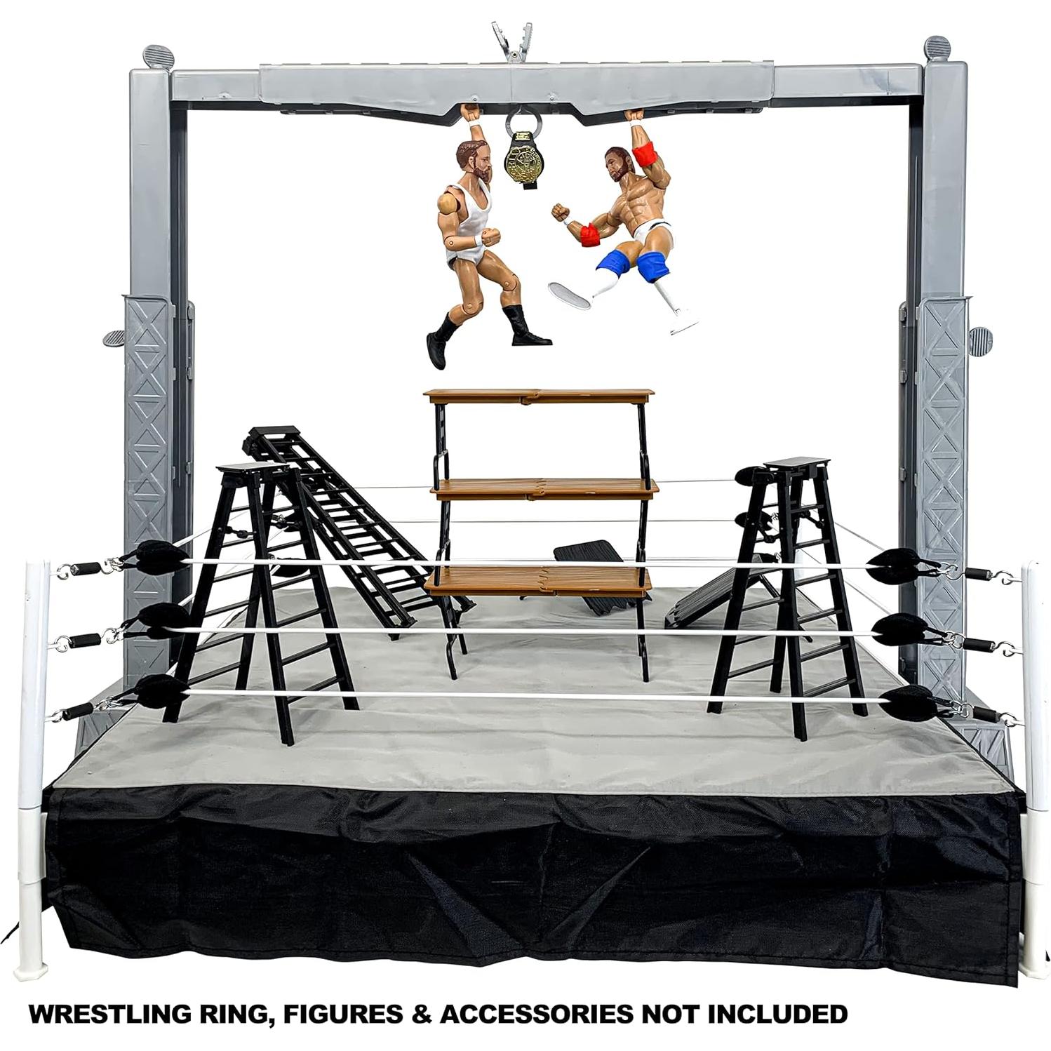 Juego Agarrar El Equipo Figures Toy Company para Lucha Libre