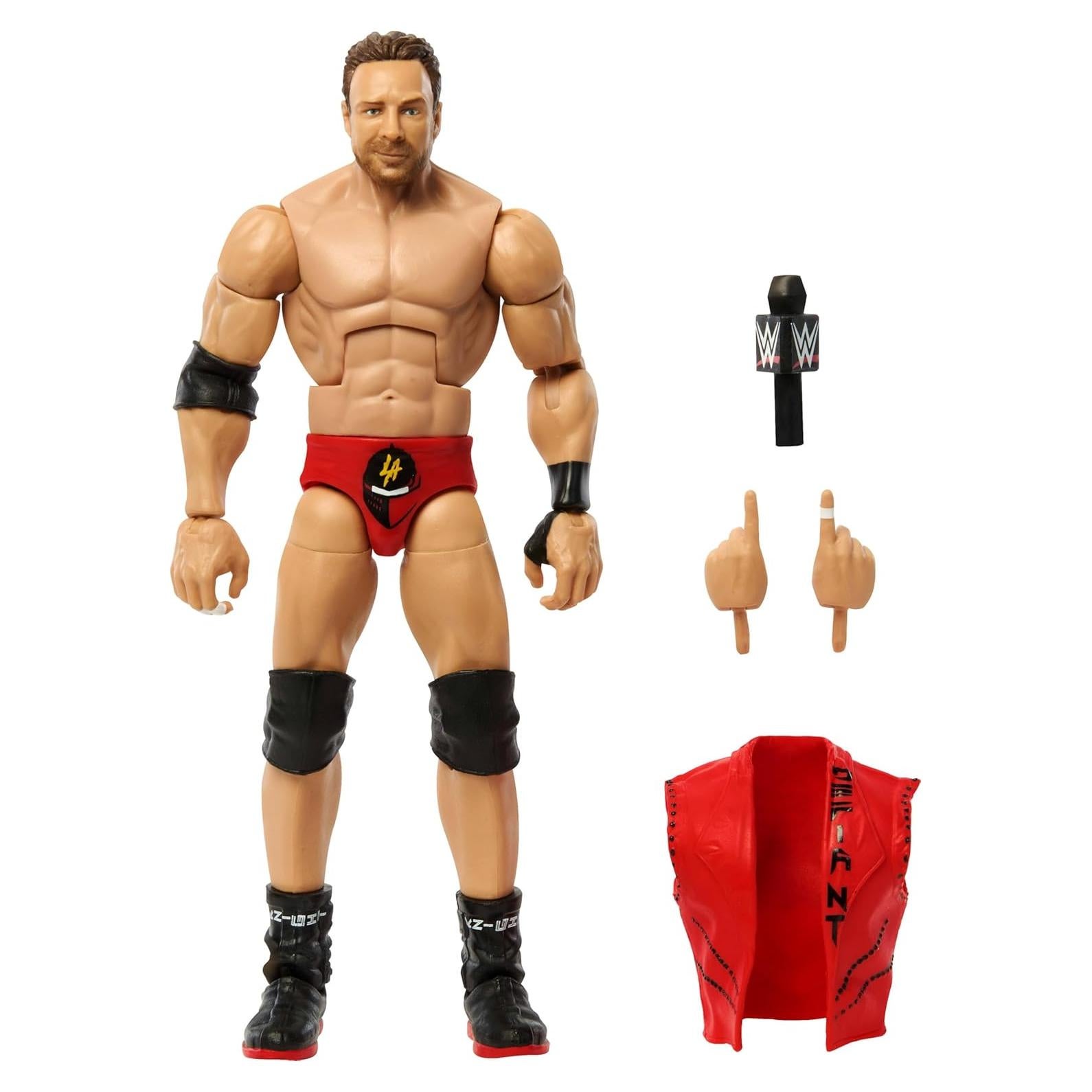 Figura de Acción Mattel WWE Elite LA Knight 15.24 cm con Accesorios
