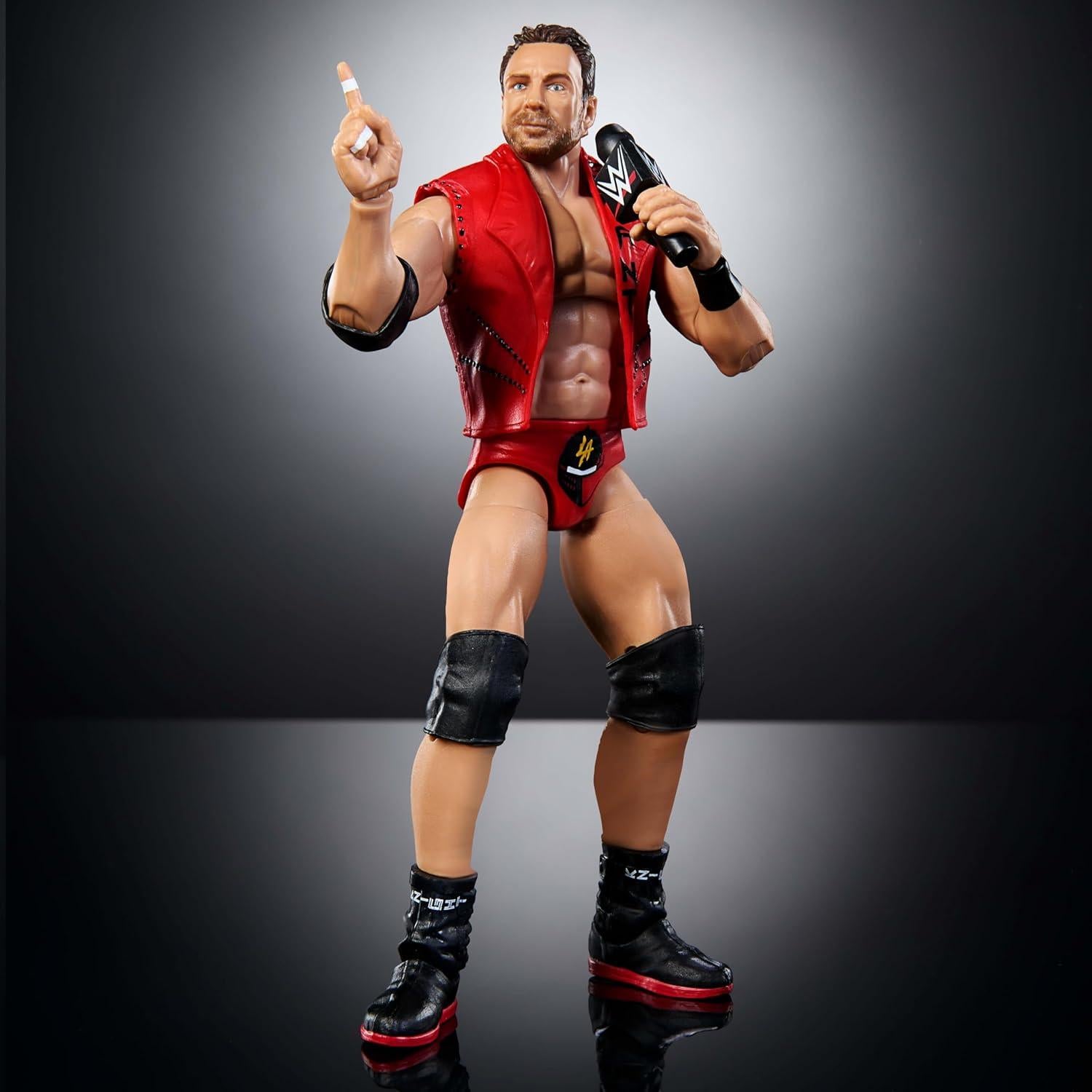 Figura de Acción Mattel WWE Elite LA Knight 15.24 cm con Accesorios