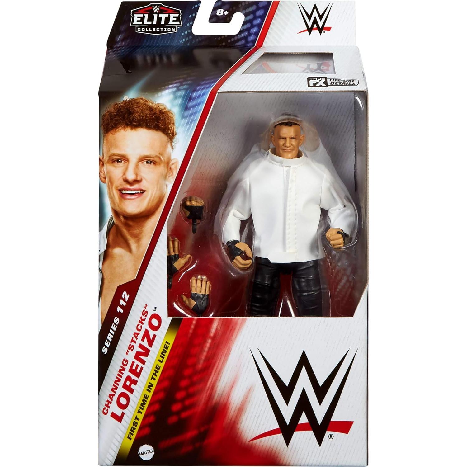 Figura de Acción Elite WWE Mattel Channing Stacks 15.24 cm