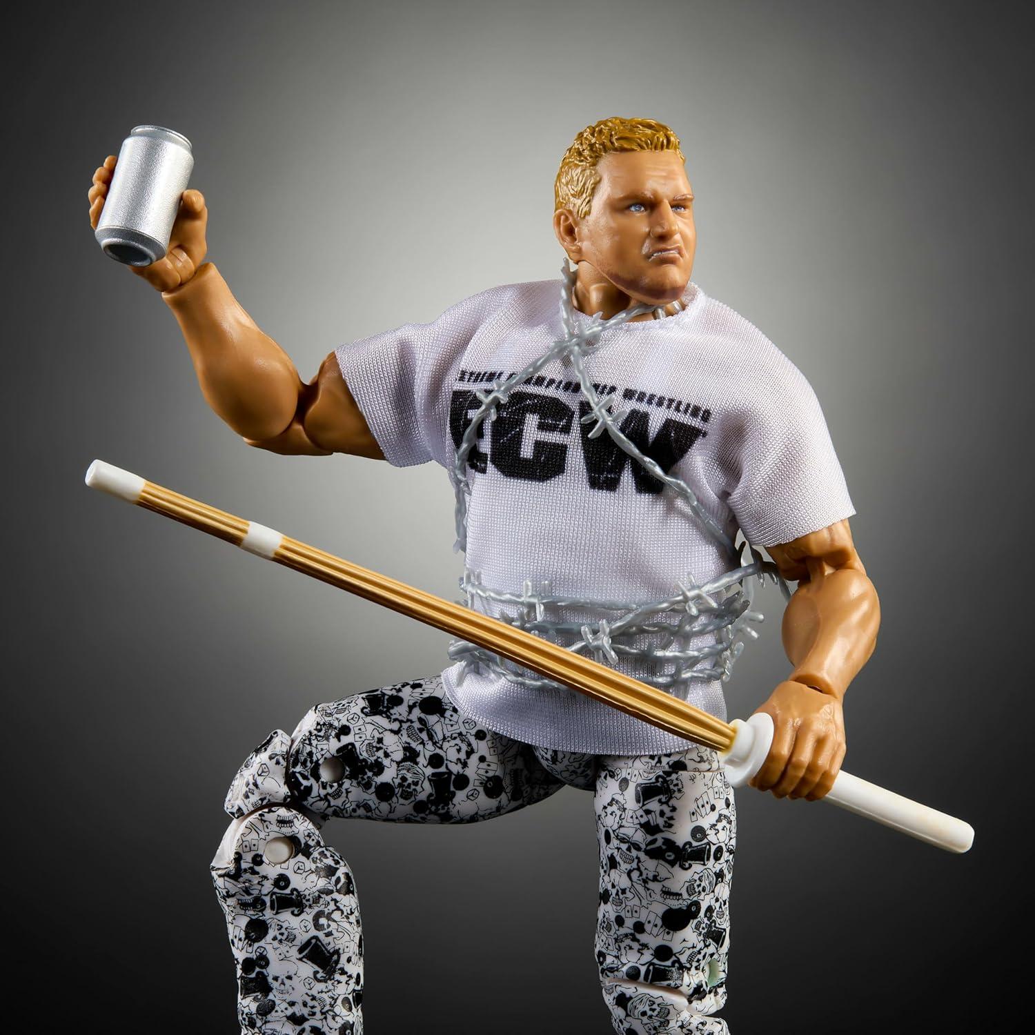 Figura de Acción Elite Mattel WWE The Sandman 15.24 cm